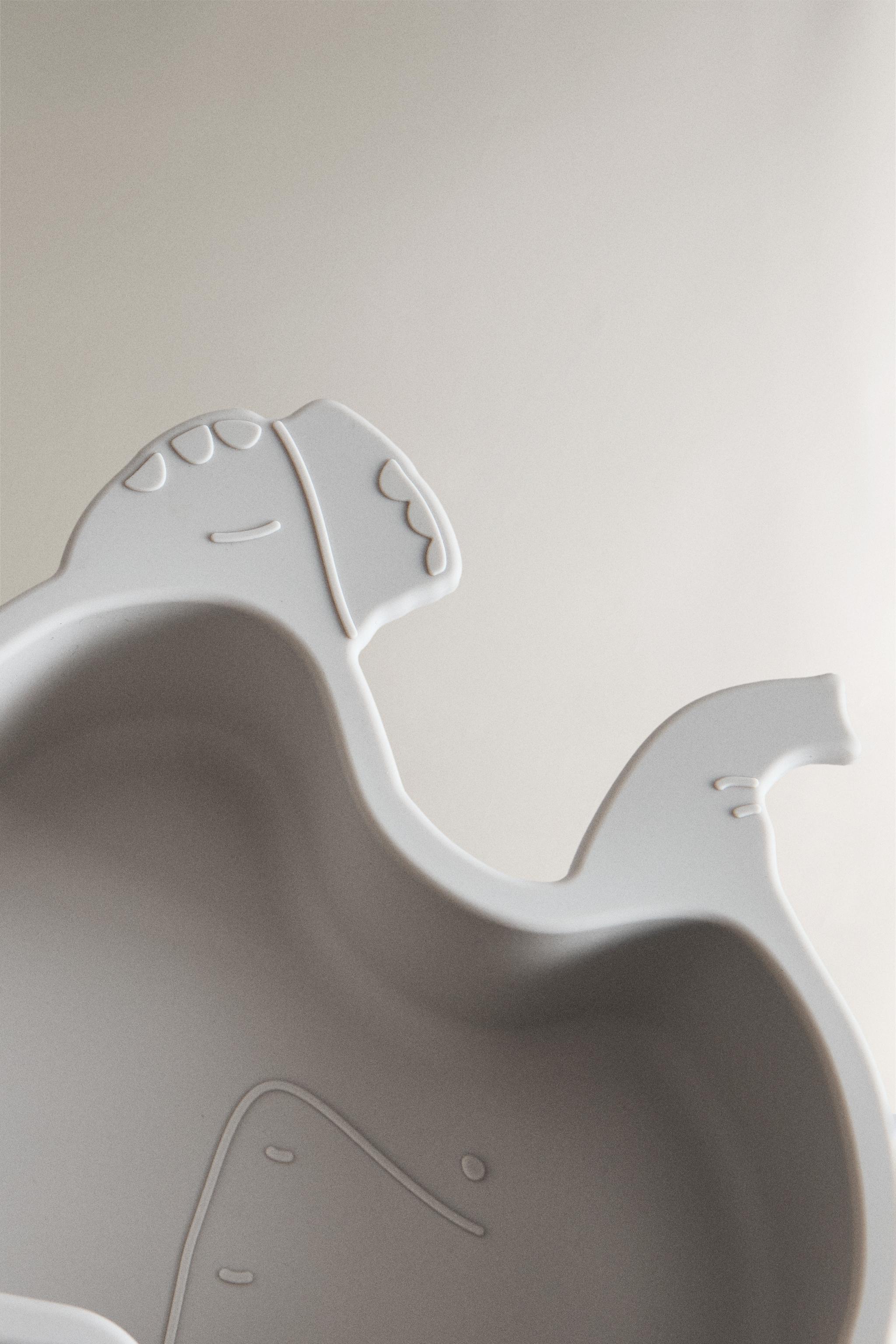 CHILDREN'S SILICONE ELEPHANT BOWL