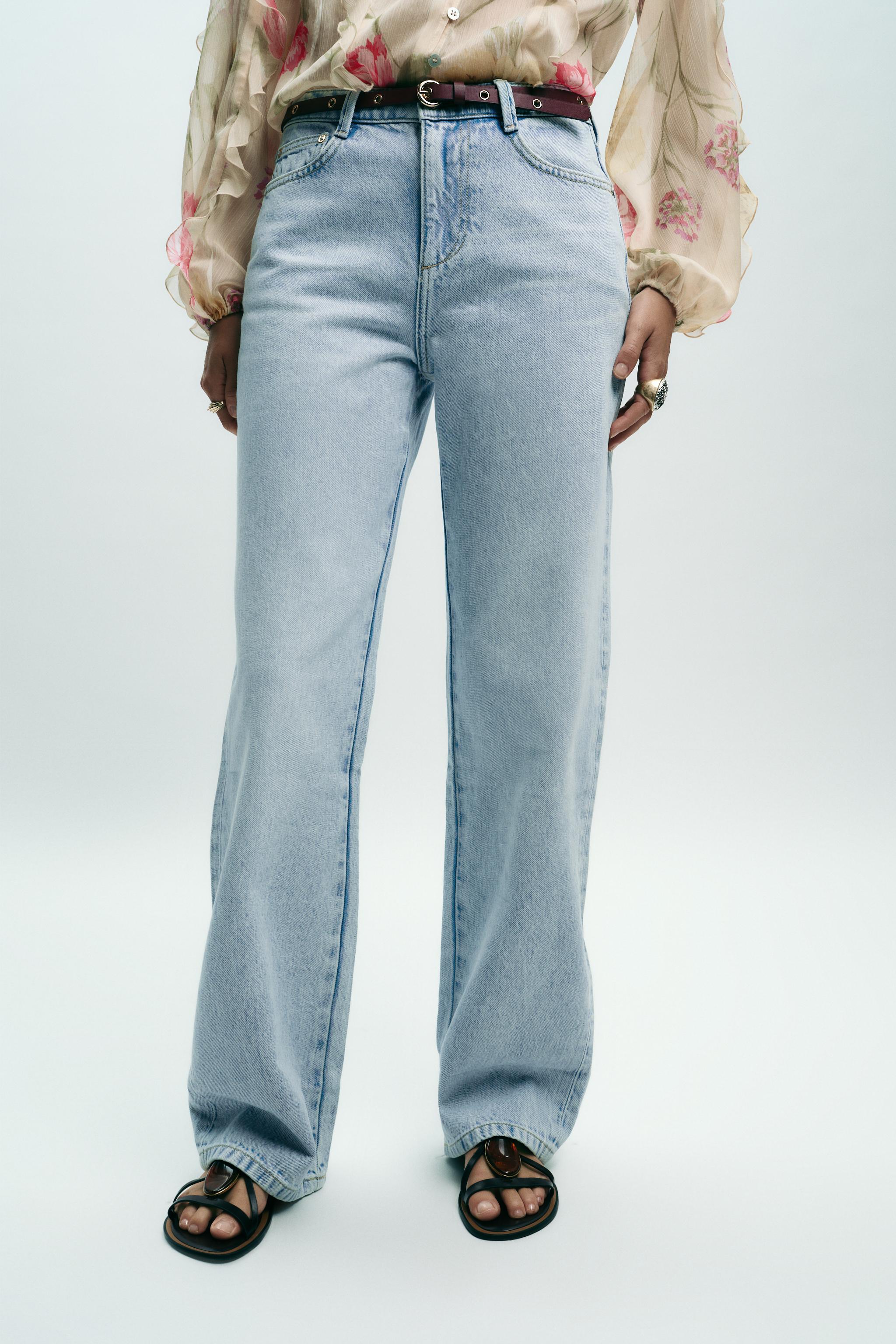Z1975 HIGH-WAISTED REGULAR FIT JEANS WITH BELT