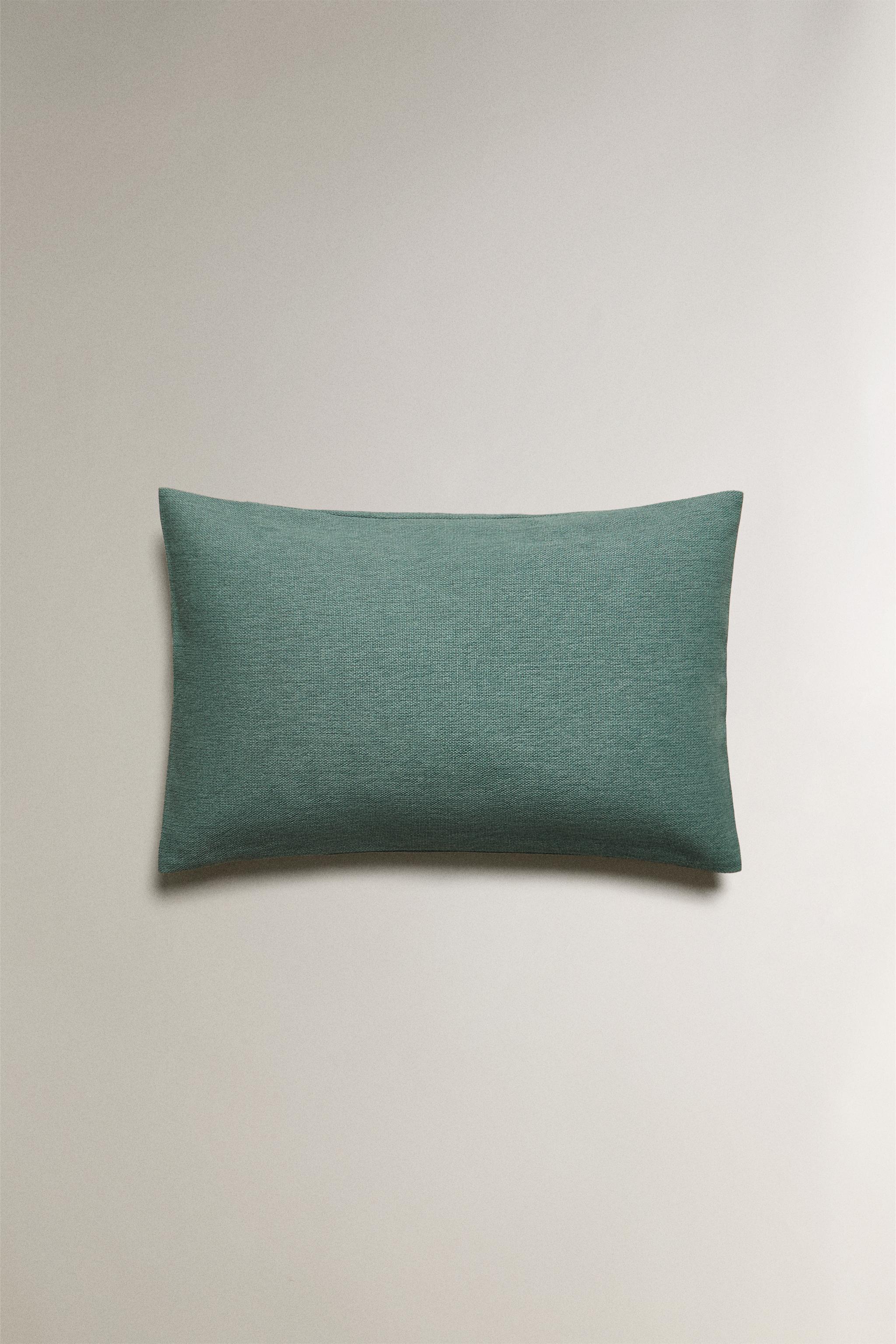 PLAIN THROW PILLOW COVER