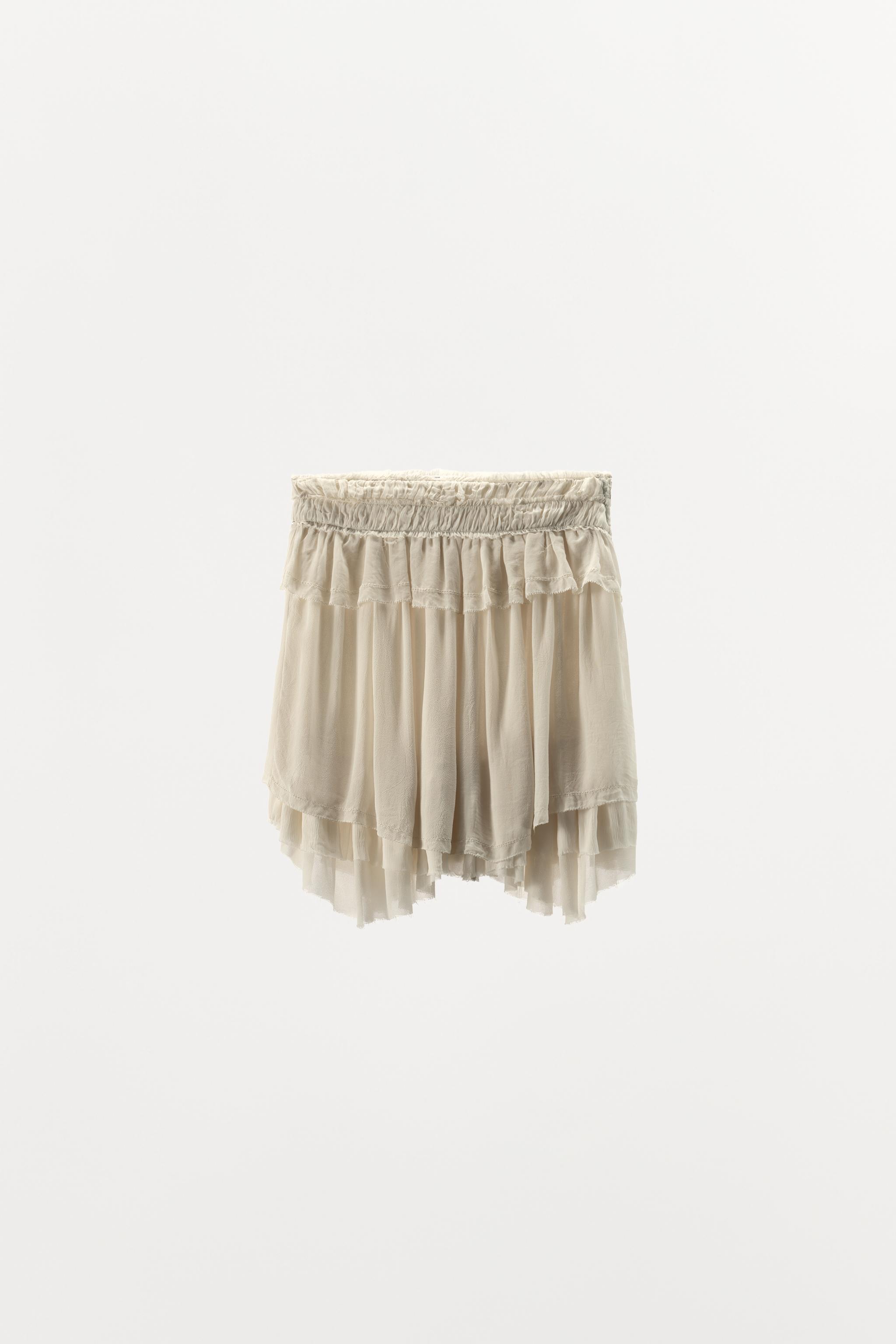 LIMITED EDITION GEORGETTE RUFFLE SKIRT