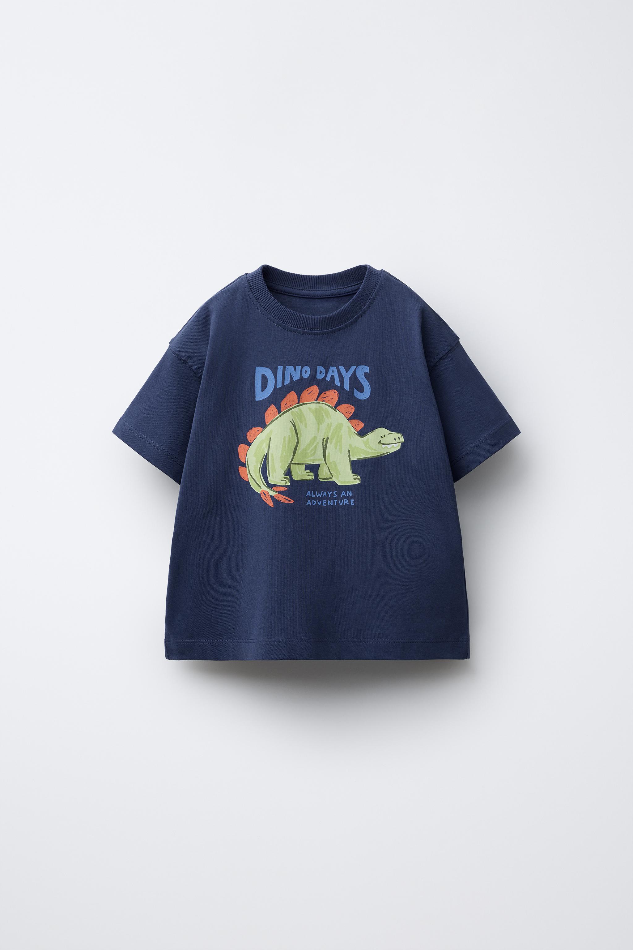 DINOSAUR PRINT T-SHIRT