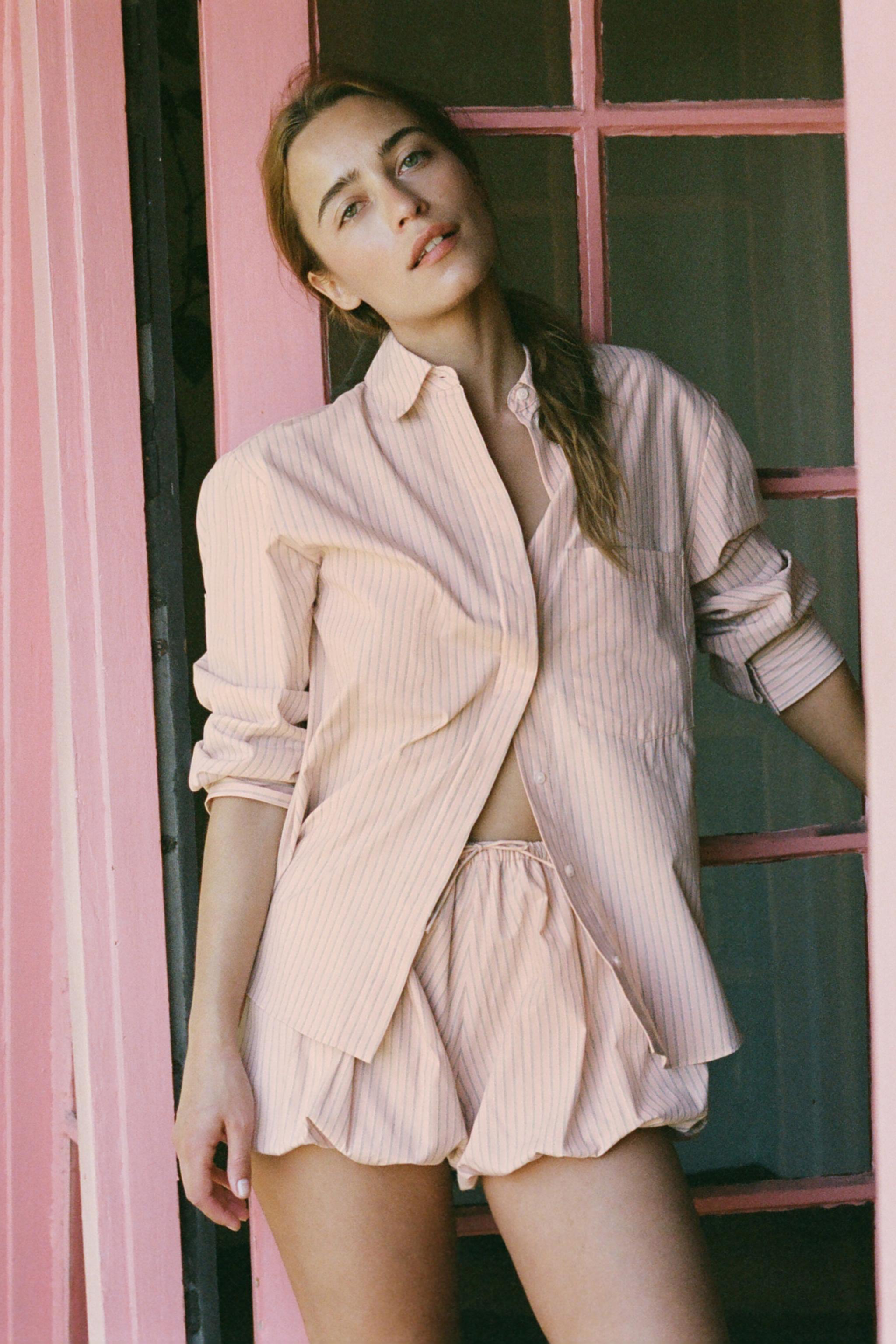 STRIPED COTTON SHIRT