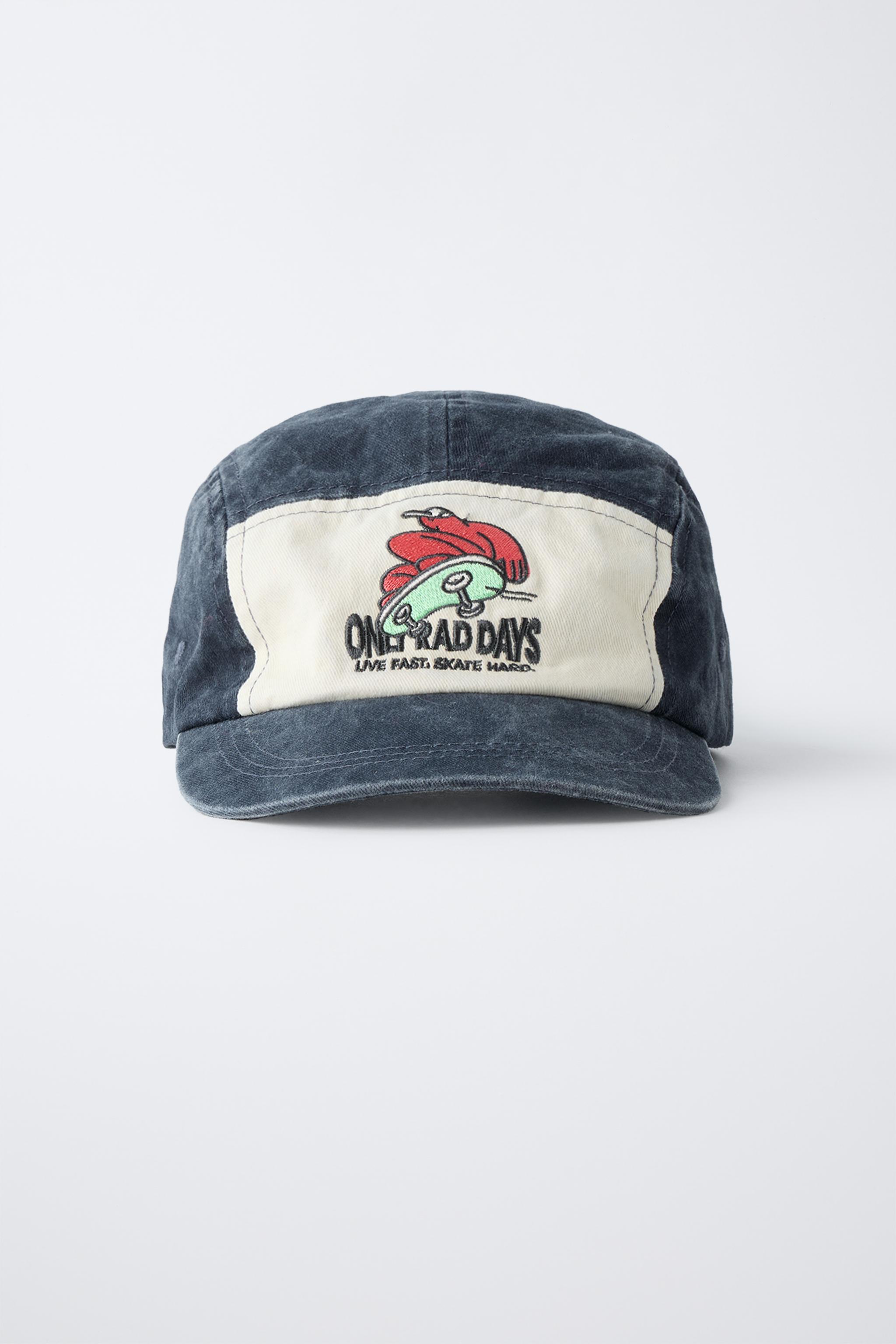 3-14 YEARS/ EMBROIDERED WASHED EFFECT CAP