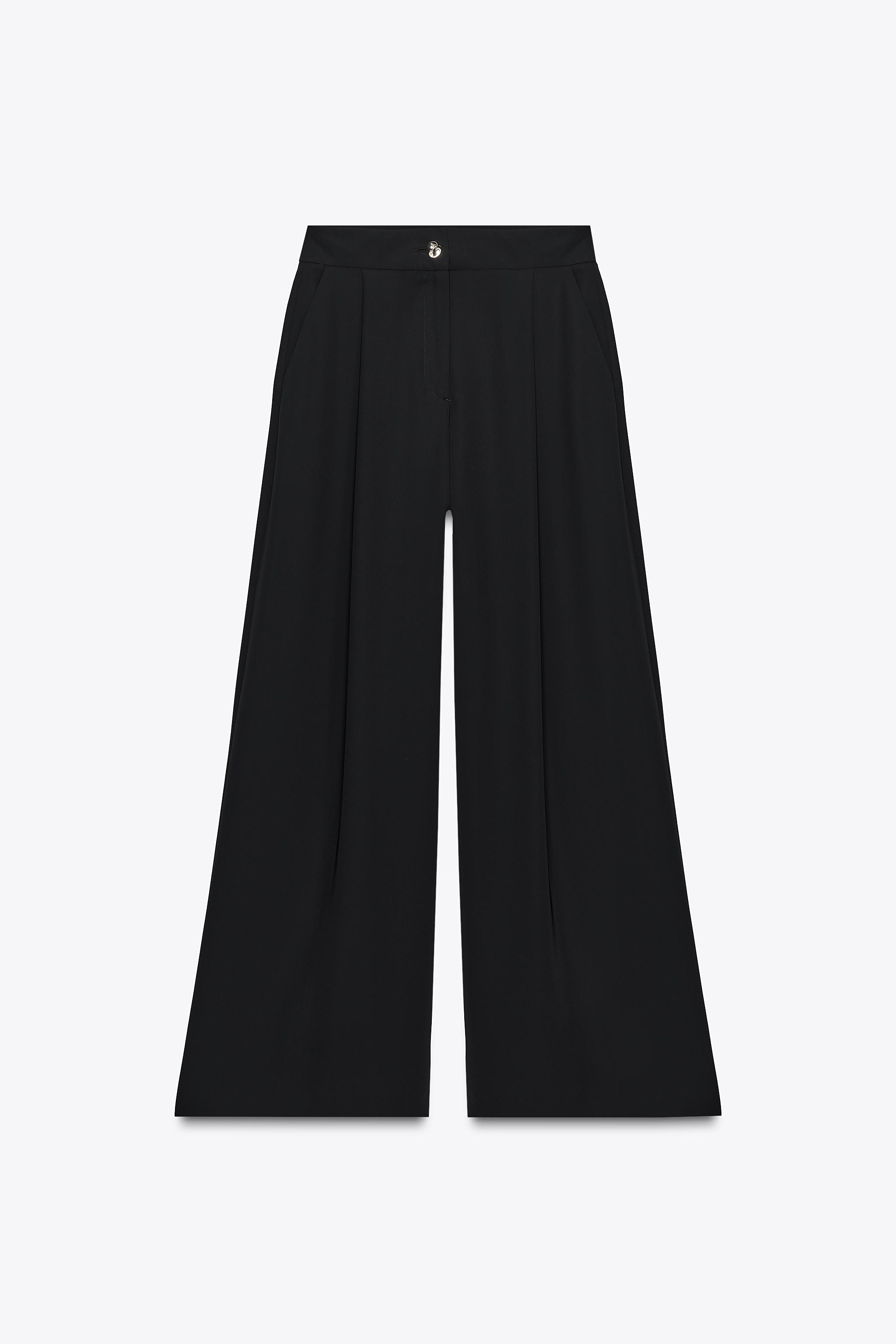 PLEATED PALAZZO PANTS