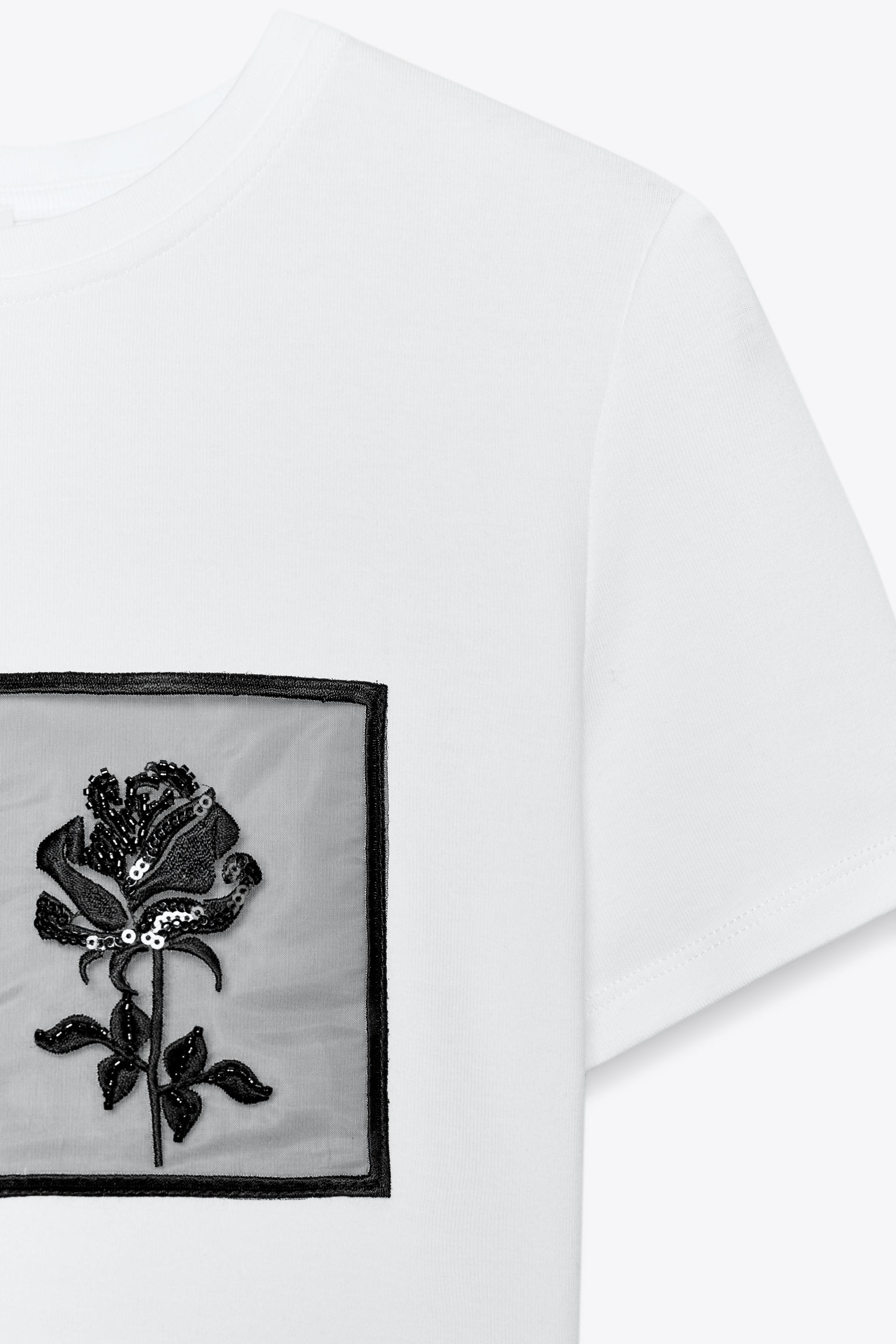 FLORAL POCKET T-SHIRT