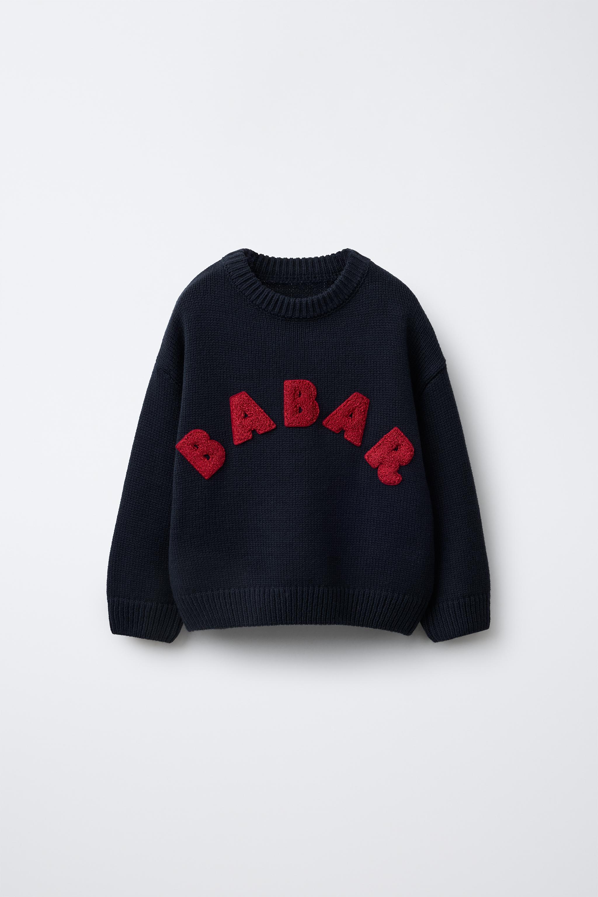 EMBROIDERED KNIT SWEATER BABAR ™