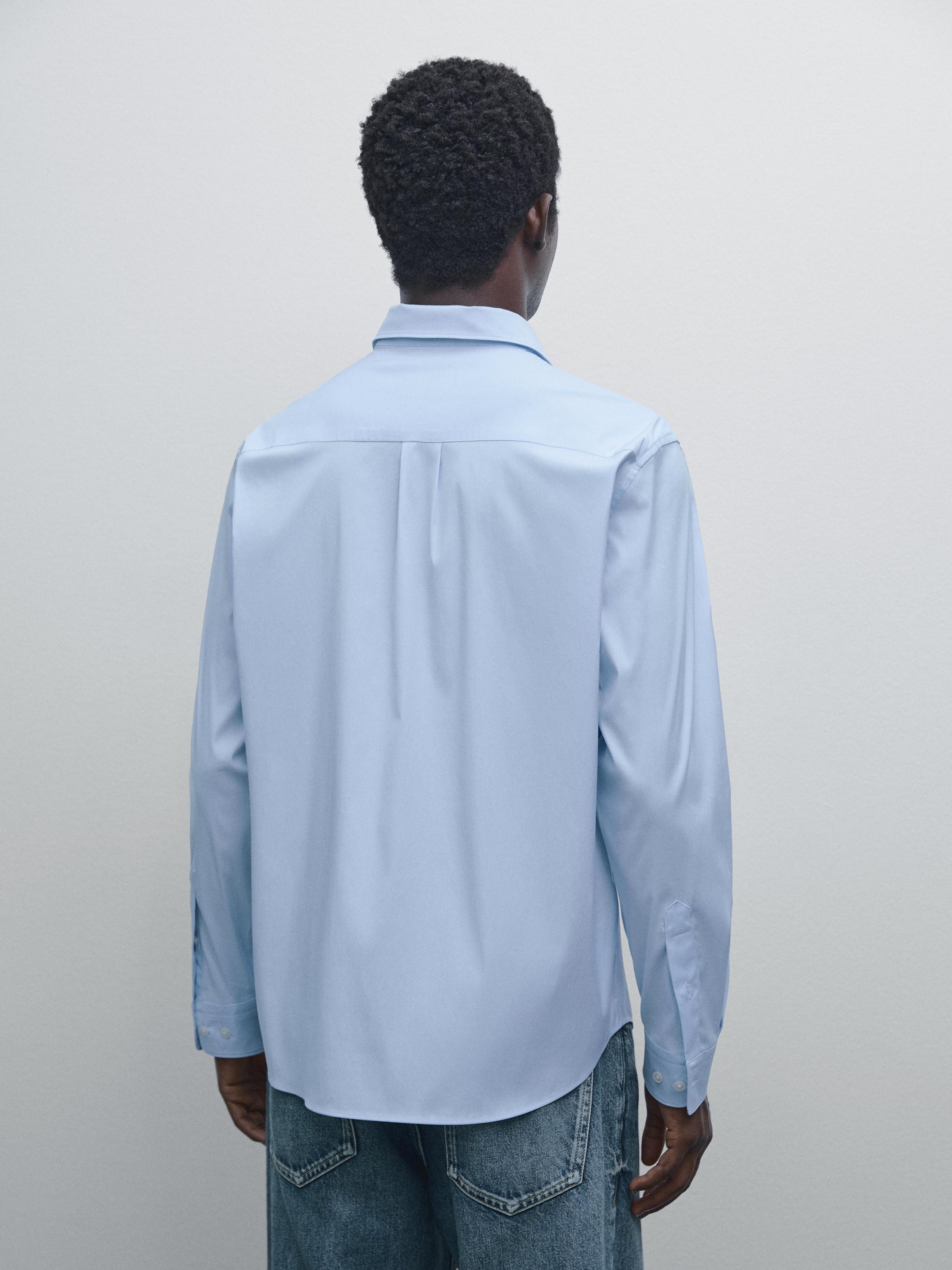 Slim fit stretch shirt