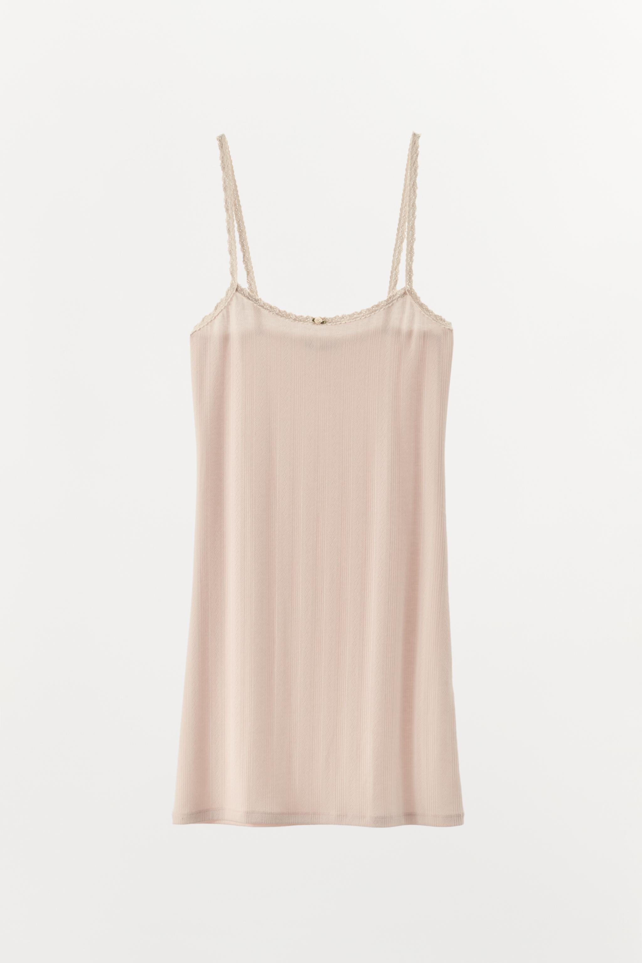 POINTELLE LACE DRESS