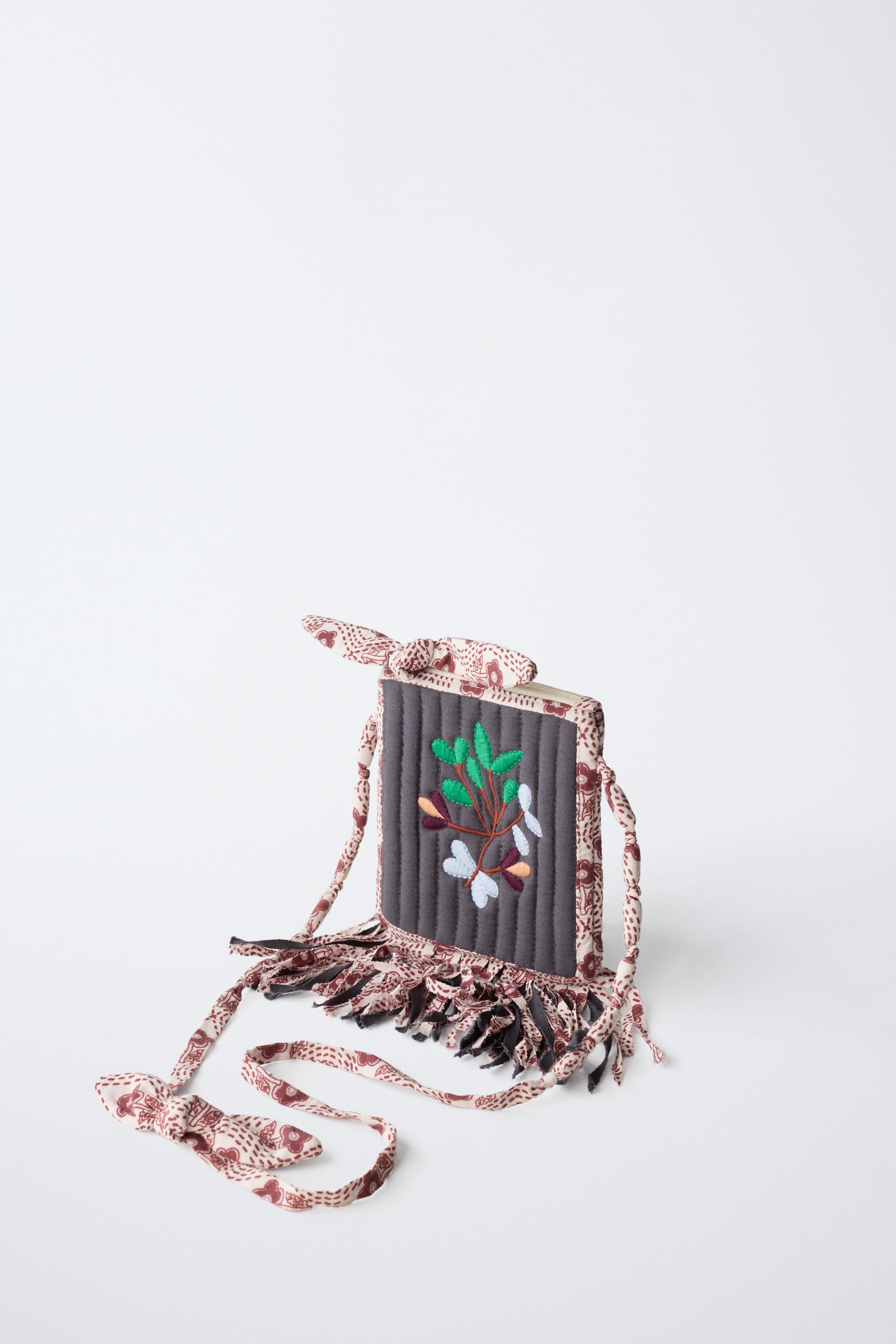 FRINGED CROSSBODY BAG