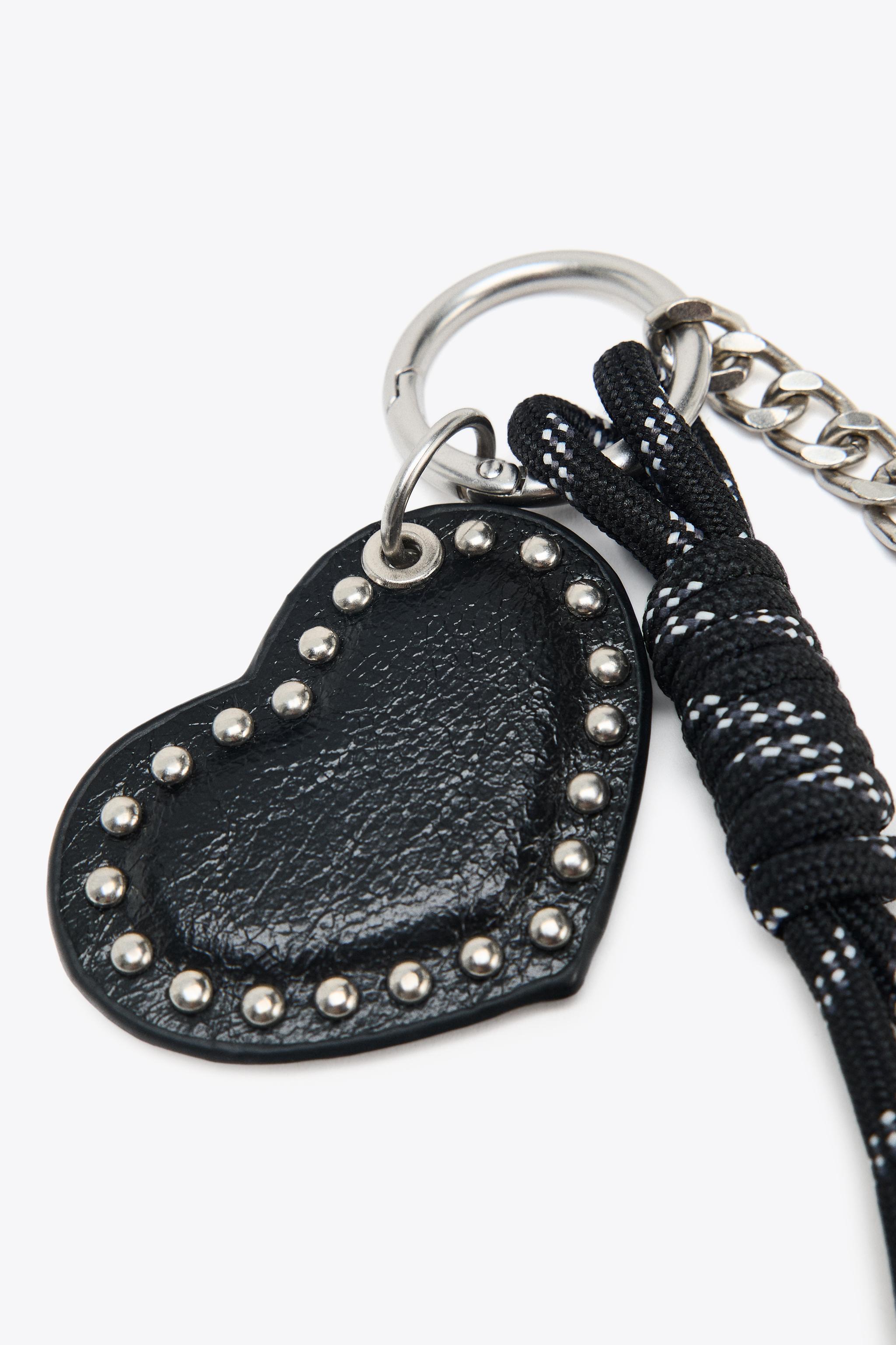STUDDED HEART CHARM