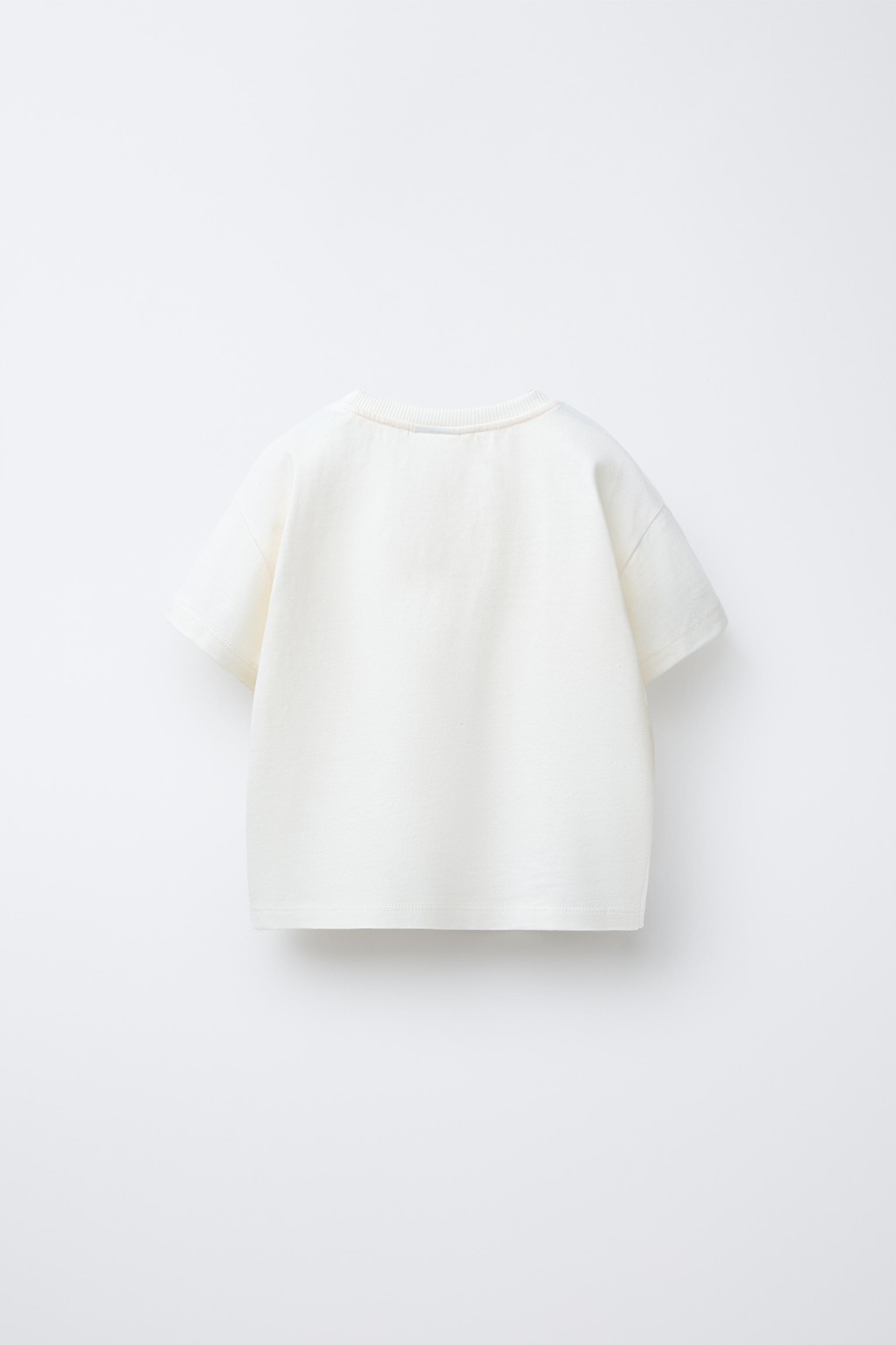 POLKA DOT COMBINATION BOW T-SHIRT