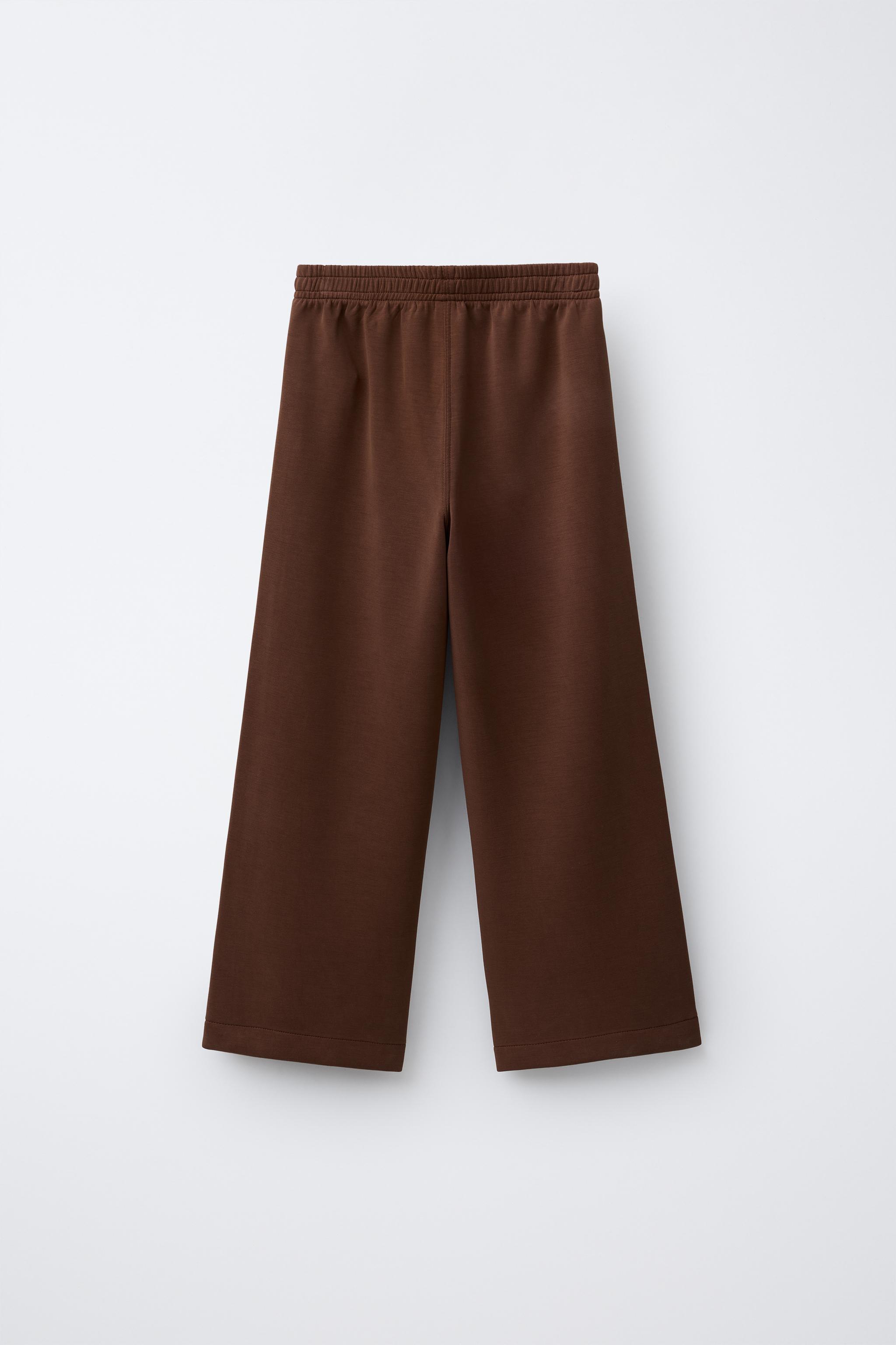 MODAL PANTS WITH CONTRASTING PIPING