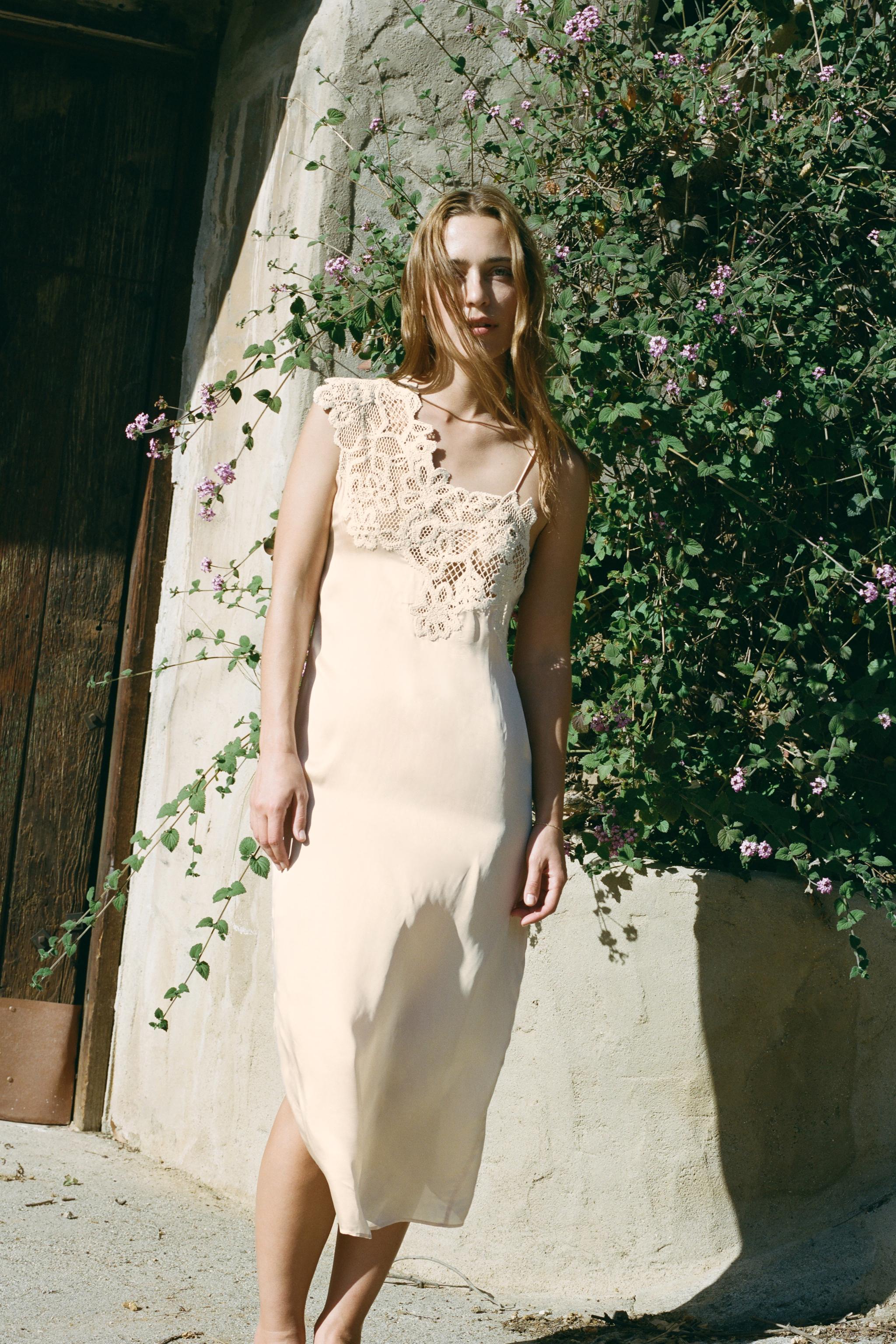 LIMITED EDITION ASYMMETRIC CROCHET DRESS