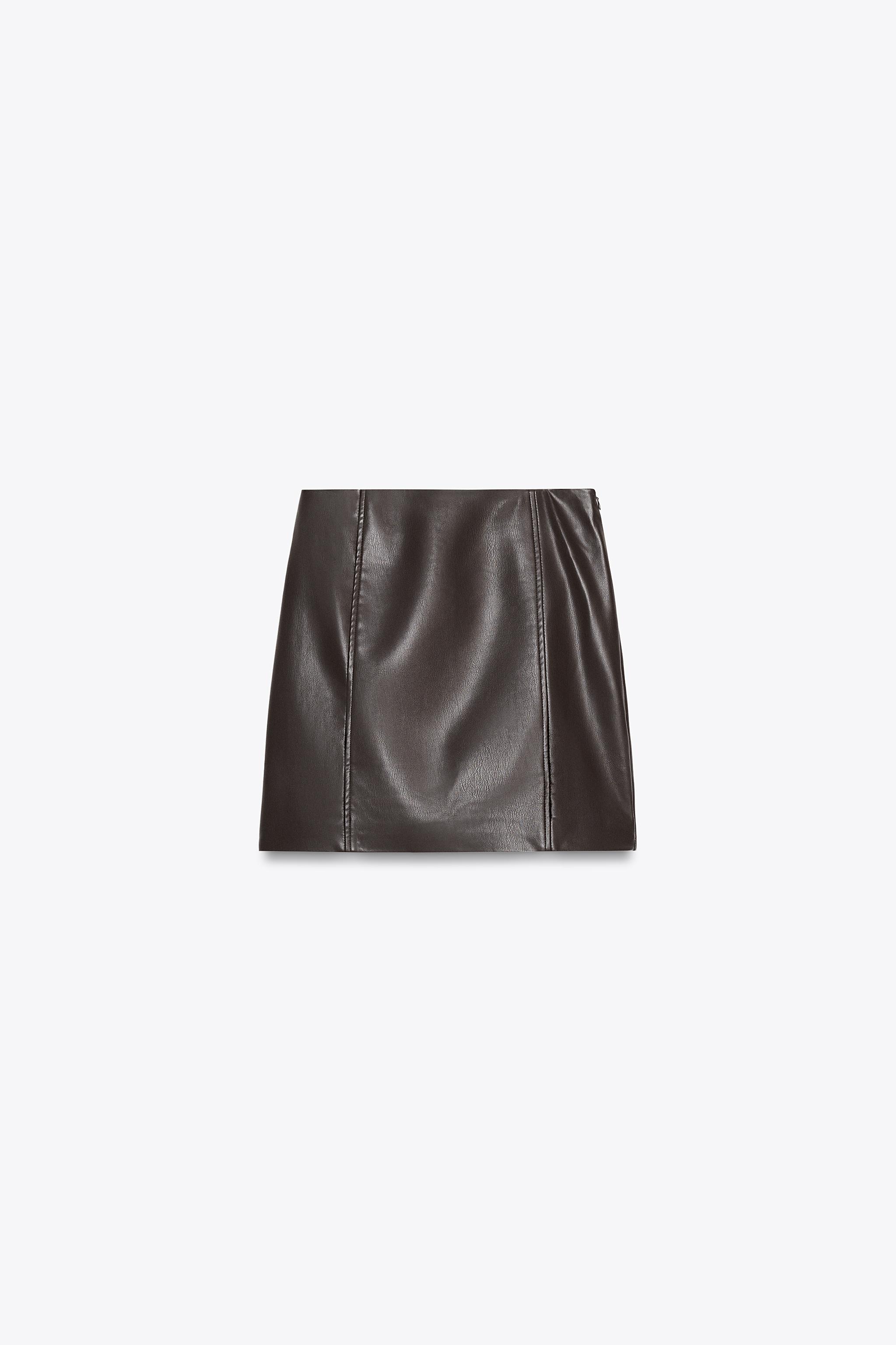 HIGH-WAISTED MINI SKIRT