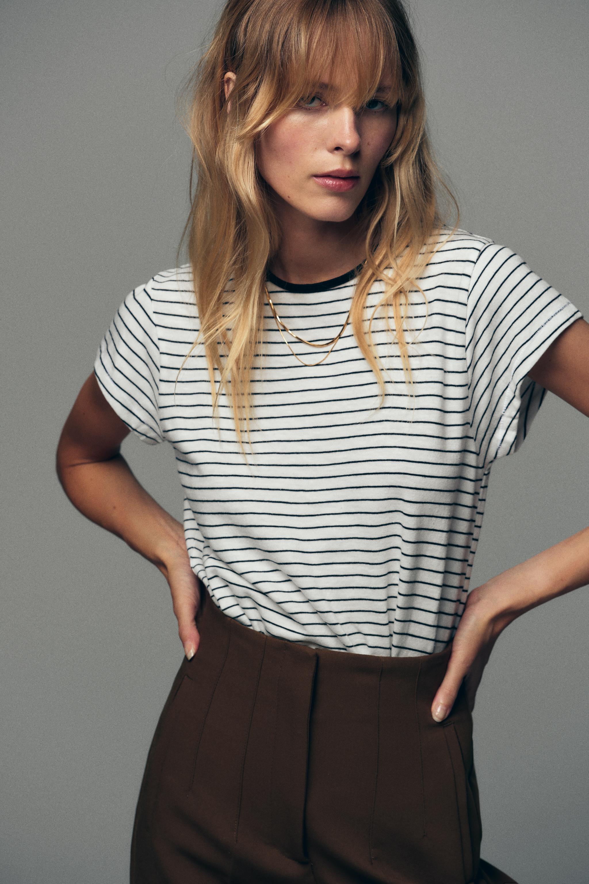 SHORT SLEEVE TEXTURED T-SHIRT