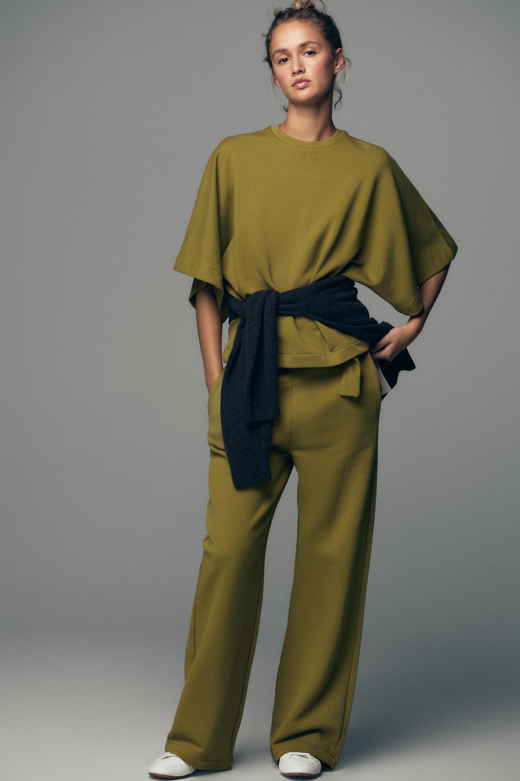 RUSTIC SHORT SLEEVE SWEATSHIRT