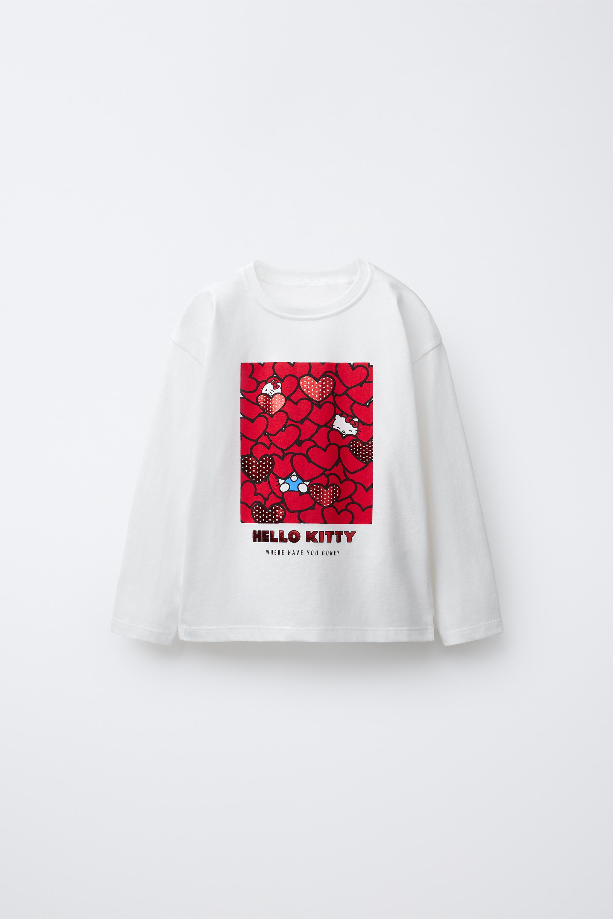 HELLO KITTY © SANRIO HEART PRINT T-SHIRT
