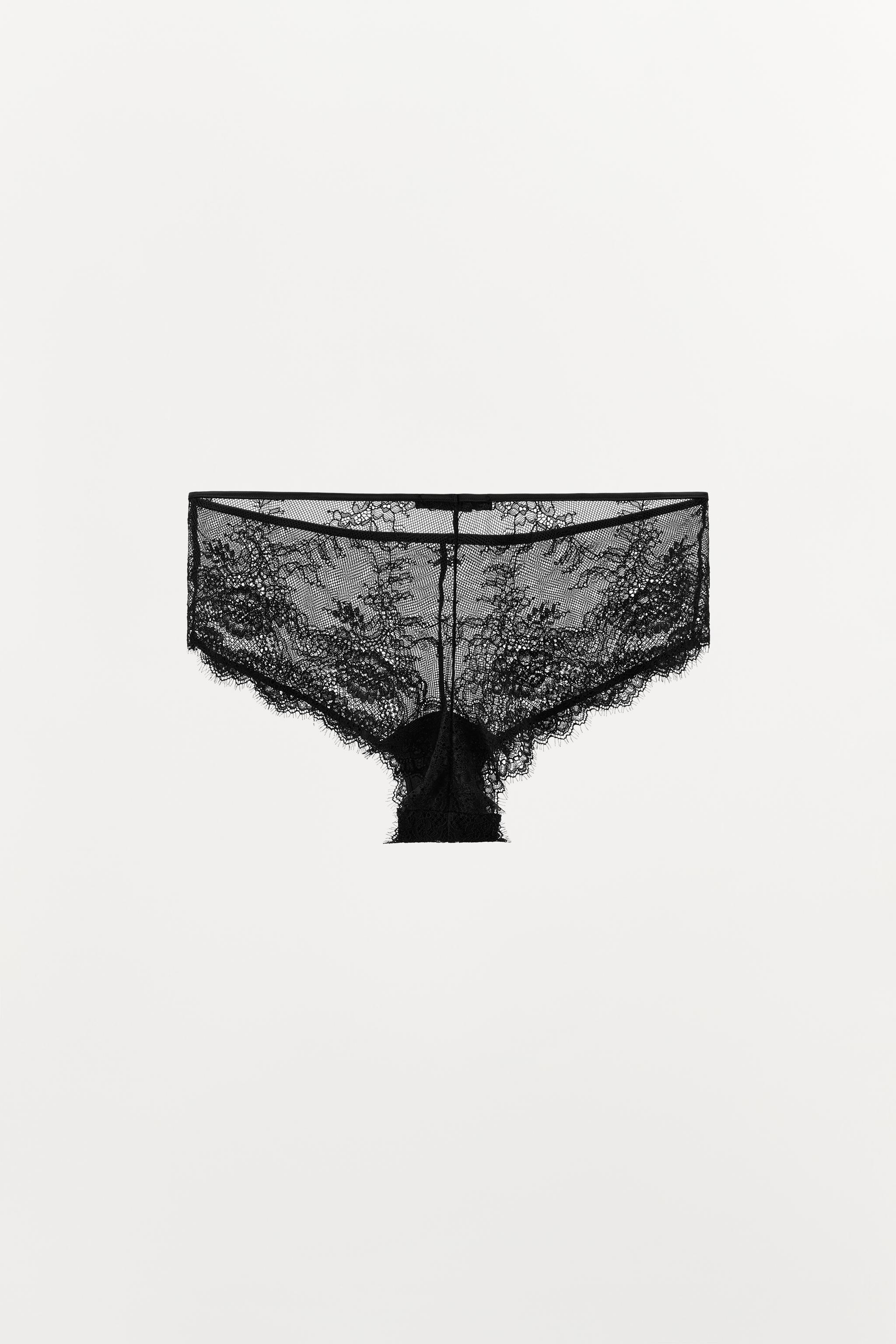 LACE CULOTTE UNDERWEAR