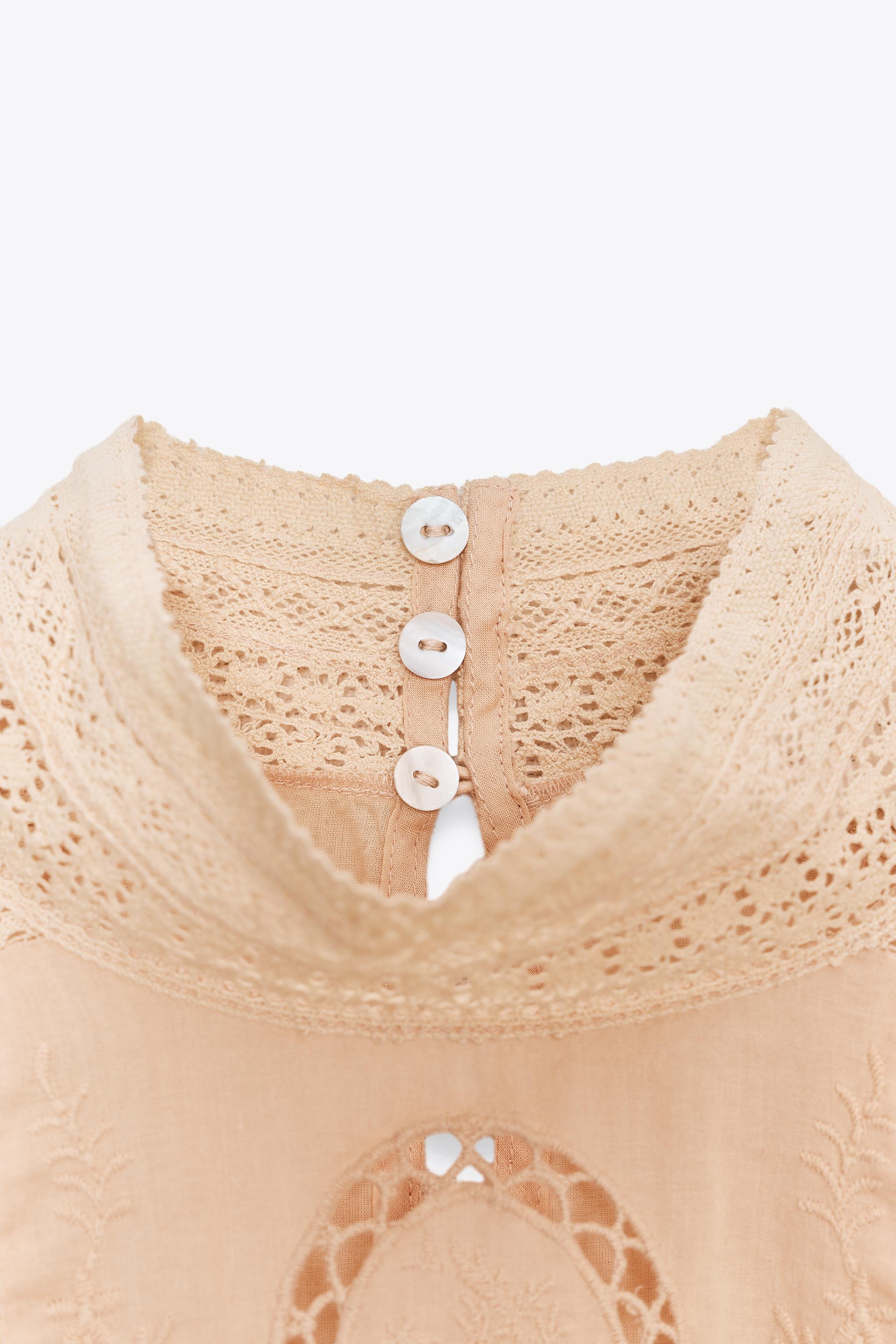 ZW COLLECTION EMBROIDERED ROMANTIC SHIRT