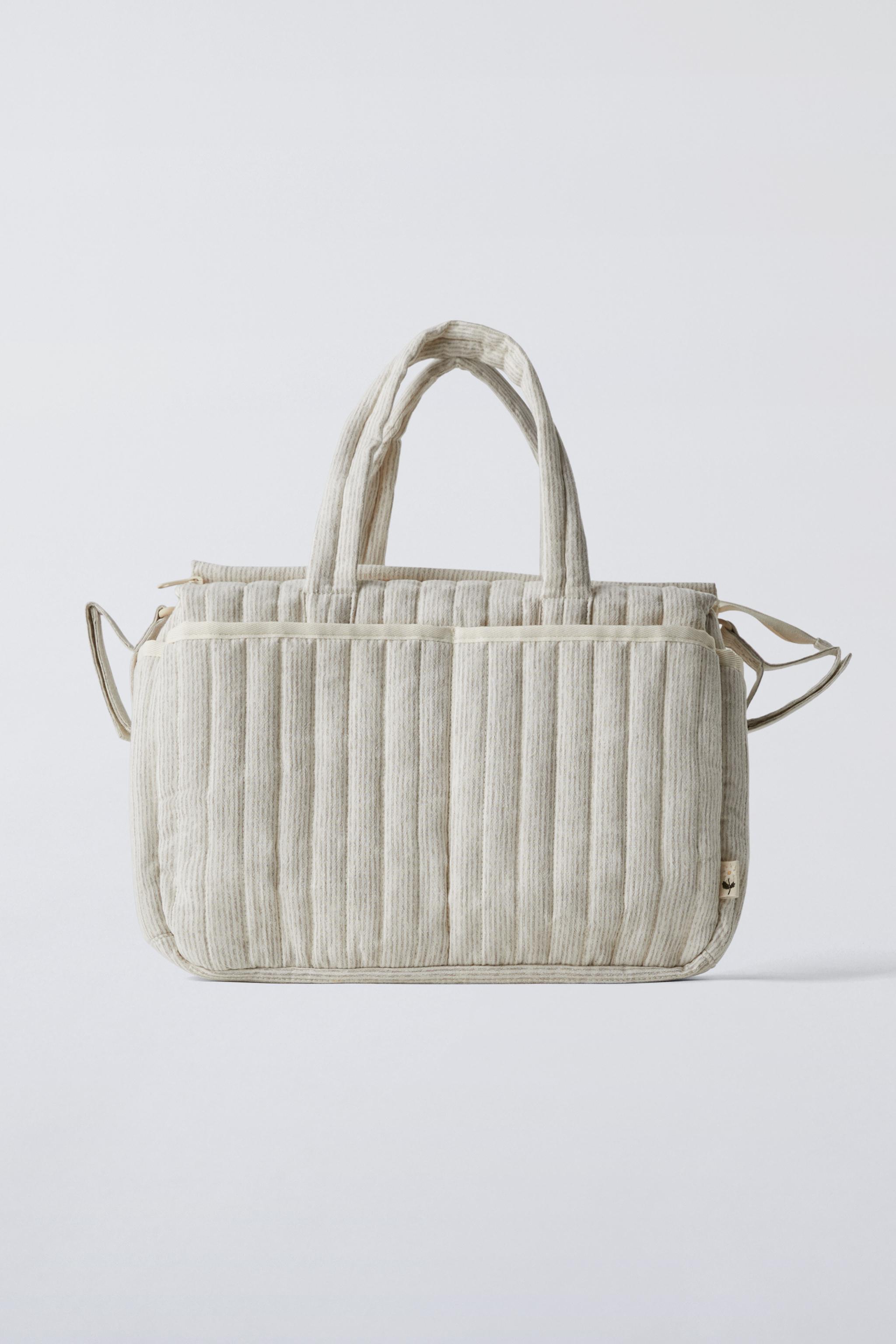STRIPED DIAPER BAG PACK