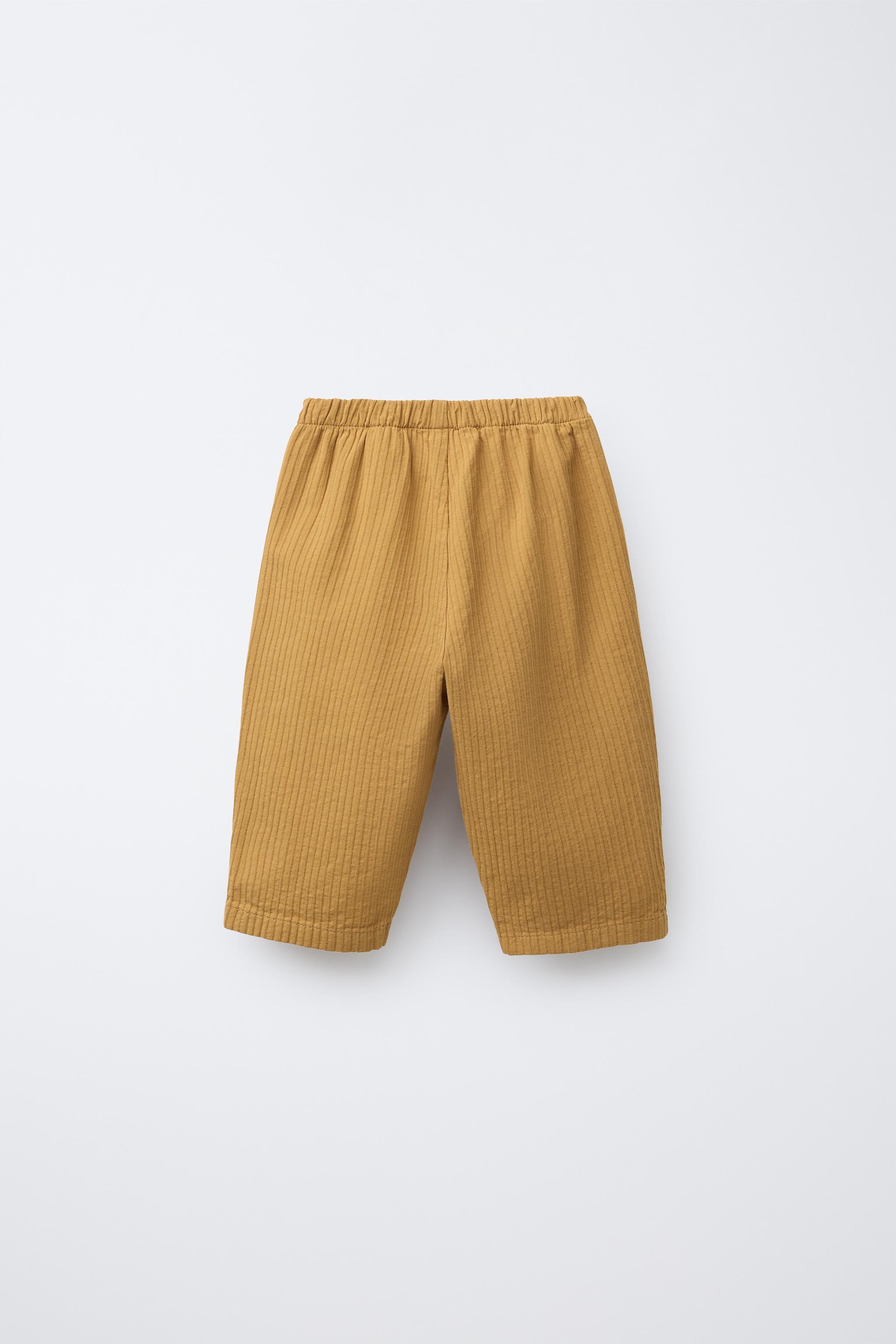 TEXTURED BAGGY PANTS