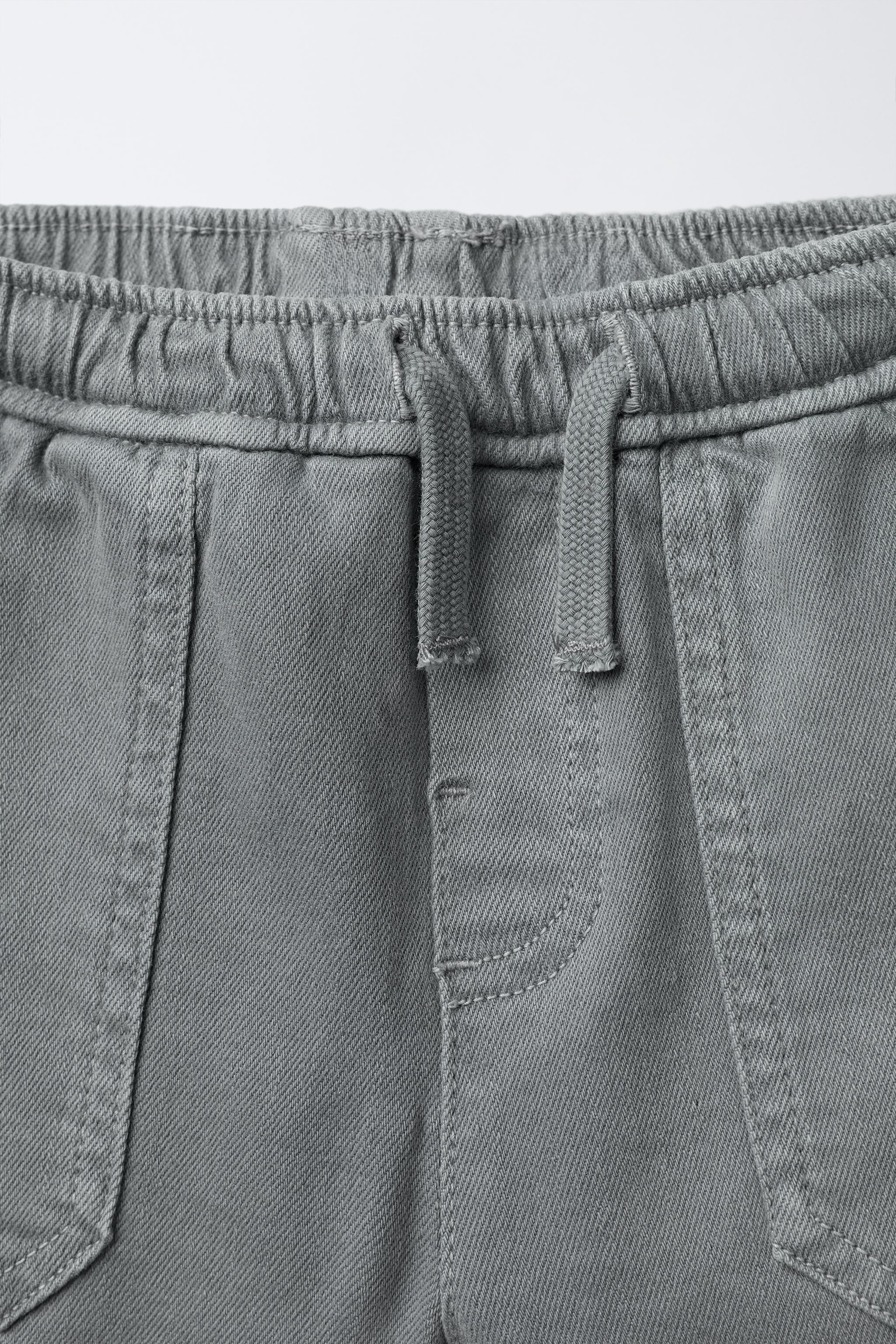 TWILL CARGO JOGGER PANTS