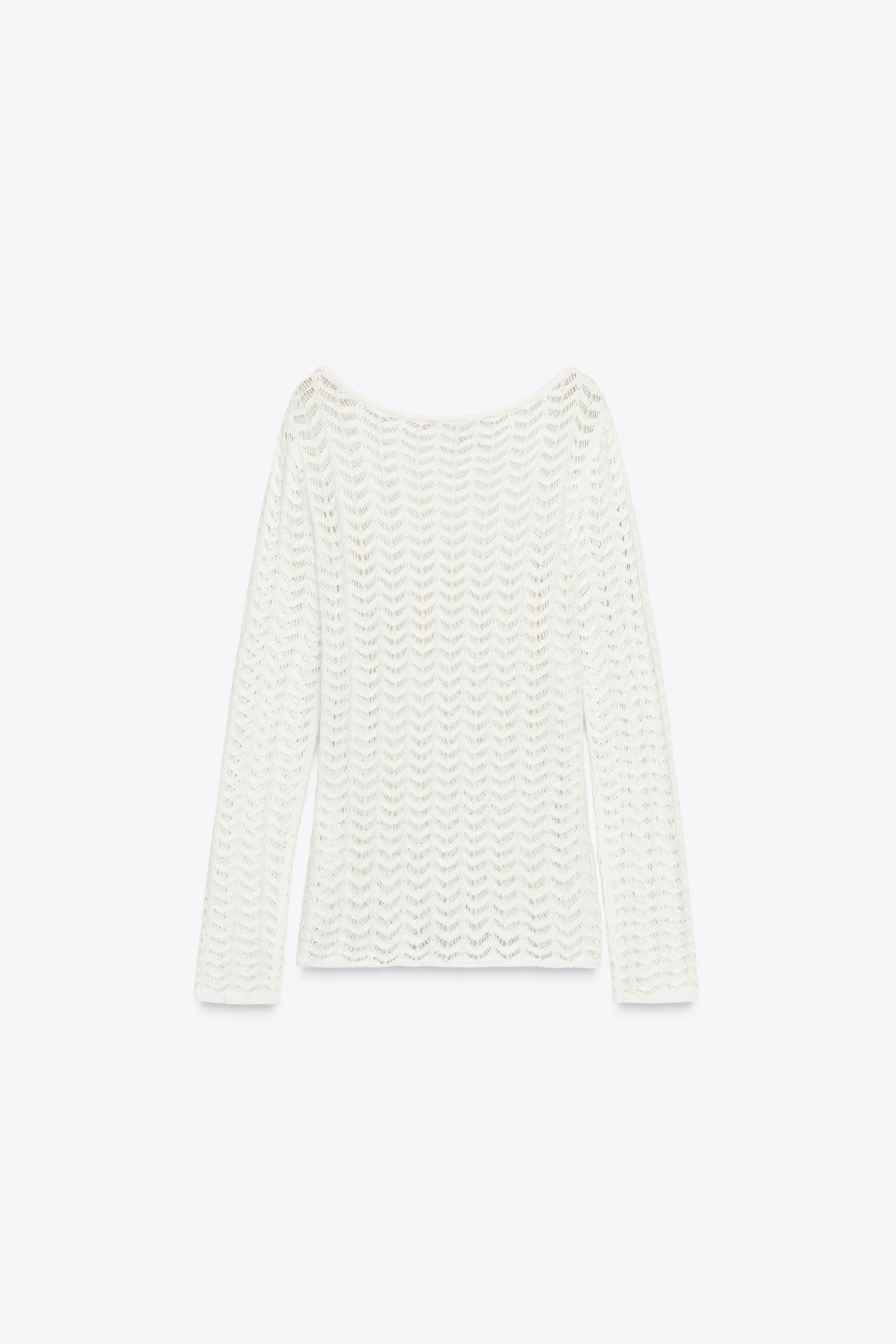 TEXTURED KNIT SWEATER