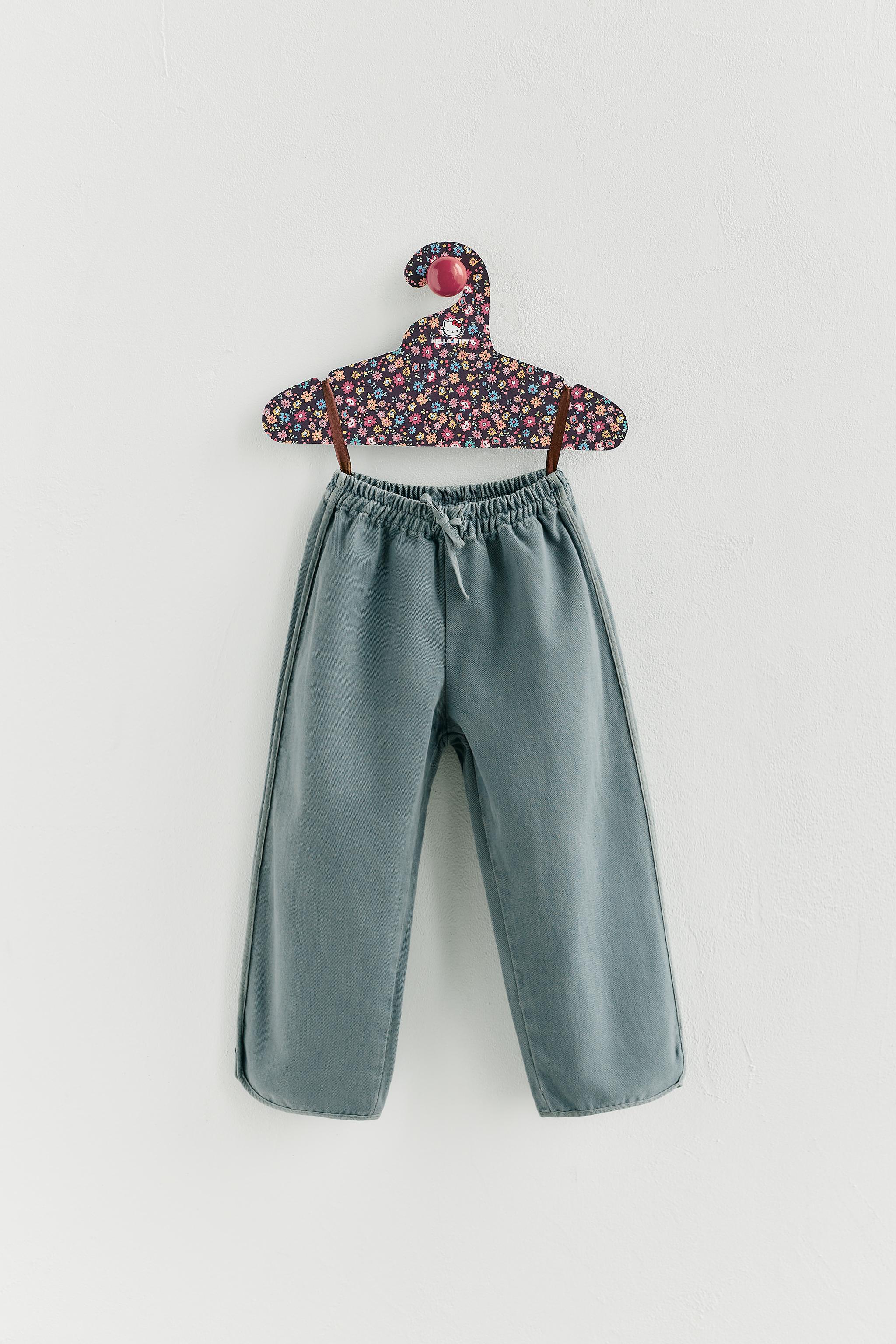 TWILL CULOTTE PANTS