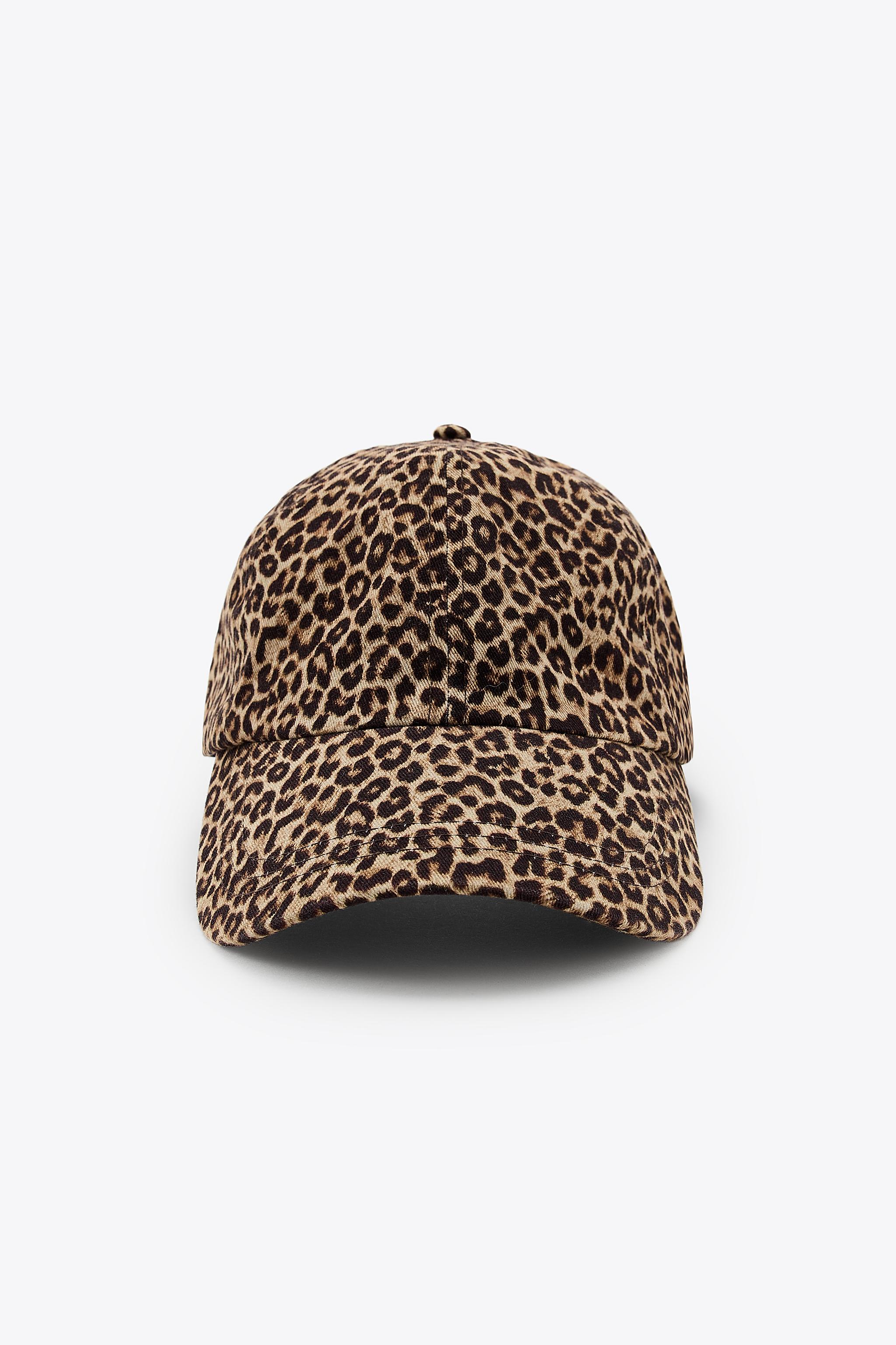 ANIMAL PRINT TWILL CAP