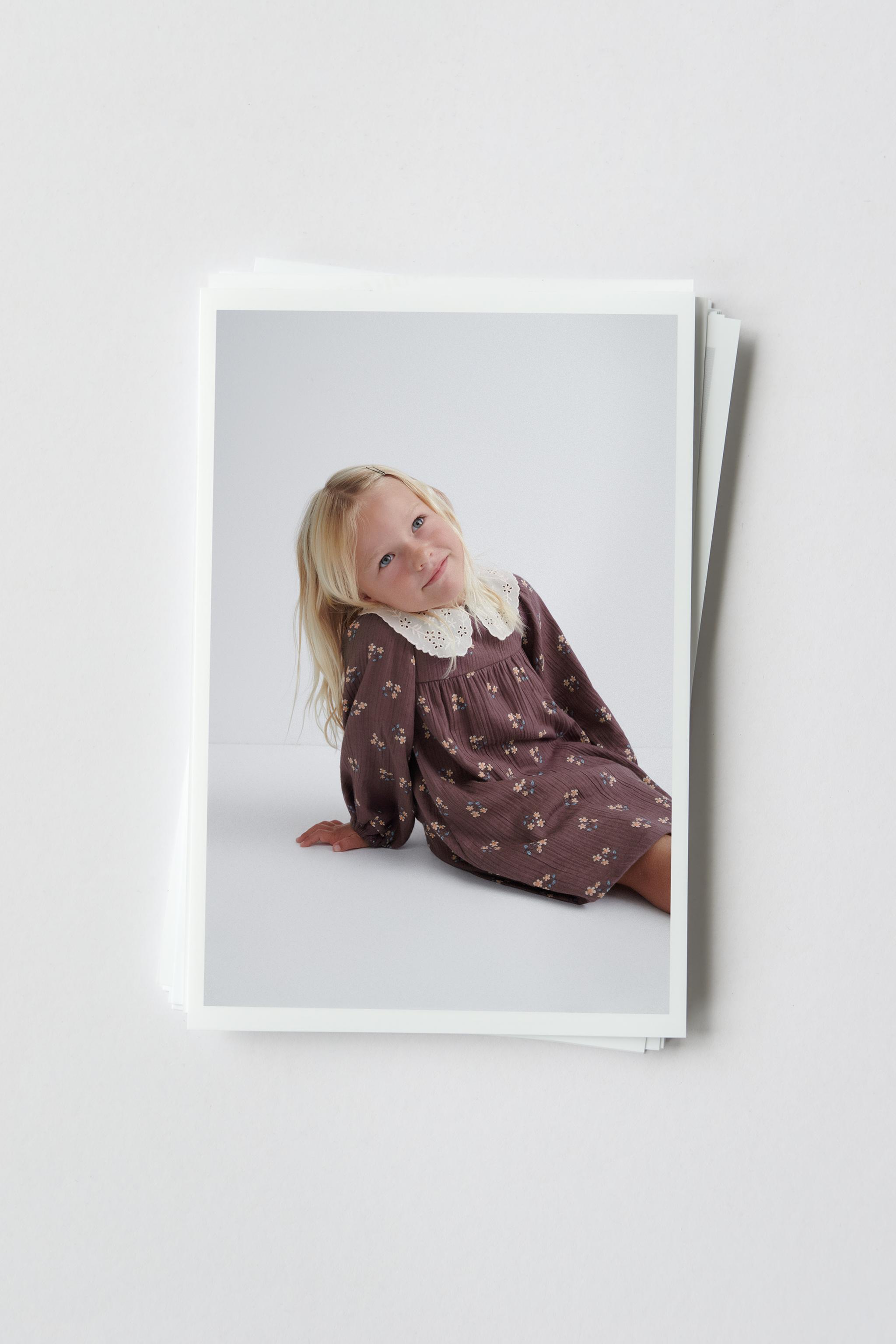 FLORAL PRINT TEXTURE DRESS