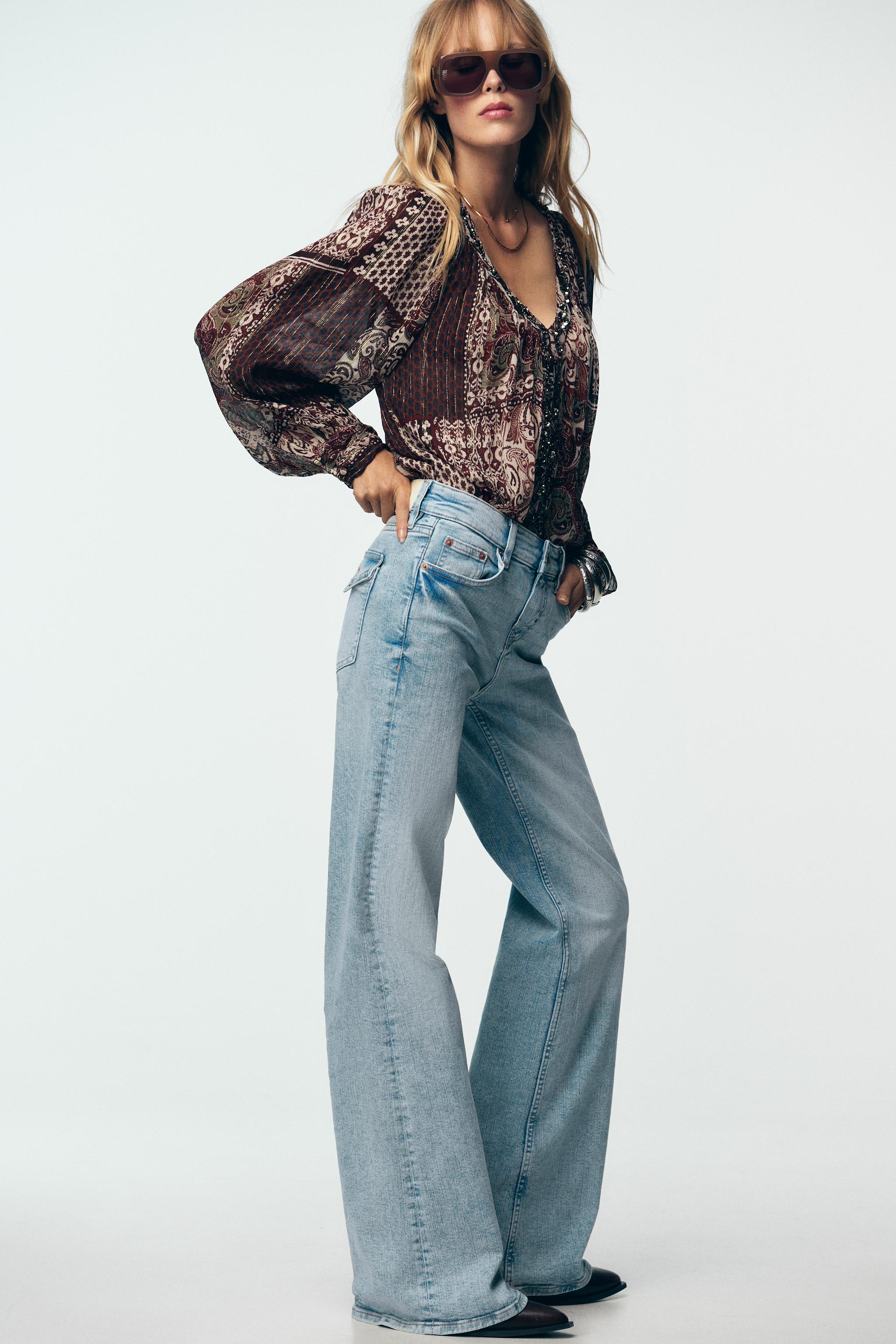 Z1975 LOW RISE FLARE FIT JEANS