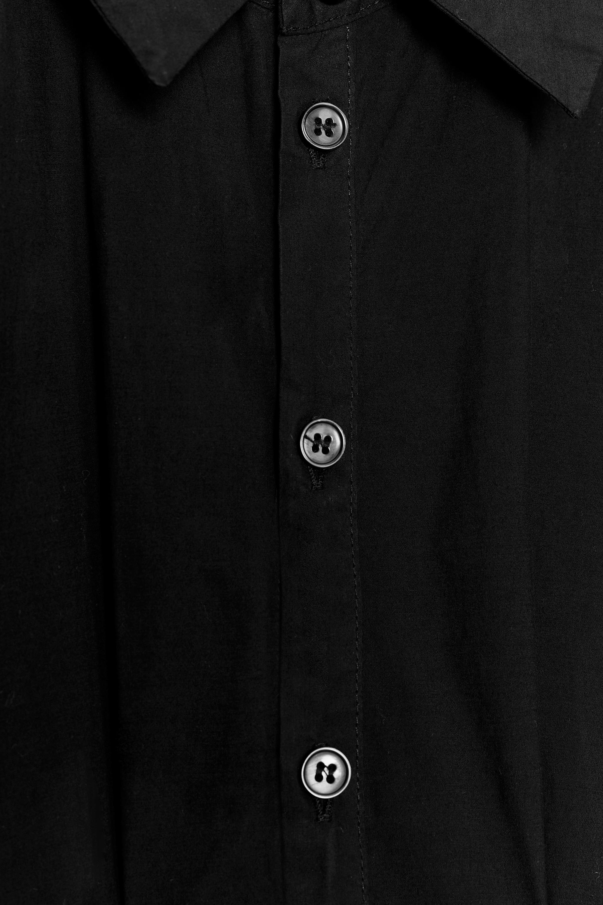 ZW COLLECTION SHORT SLEEVE POPLIN DRESS