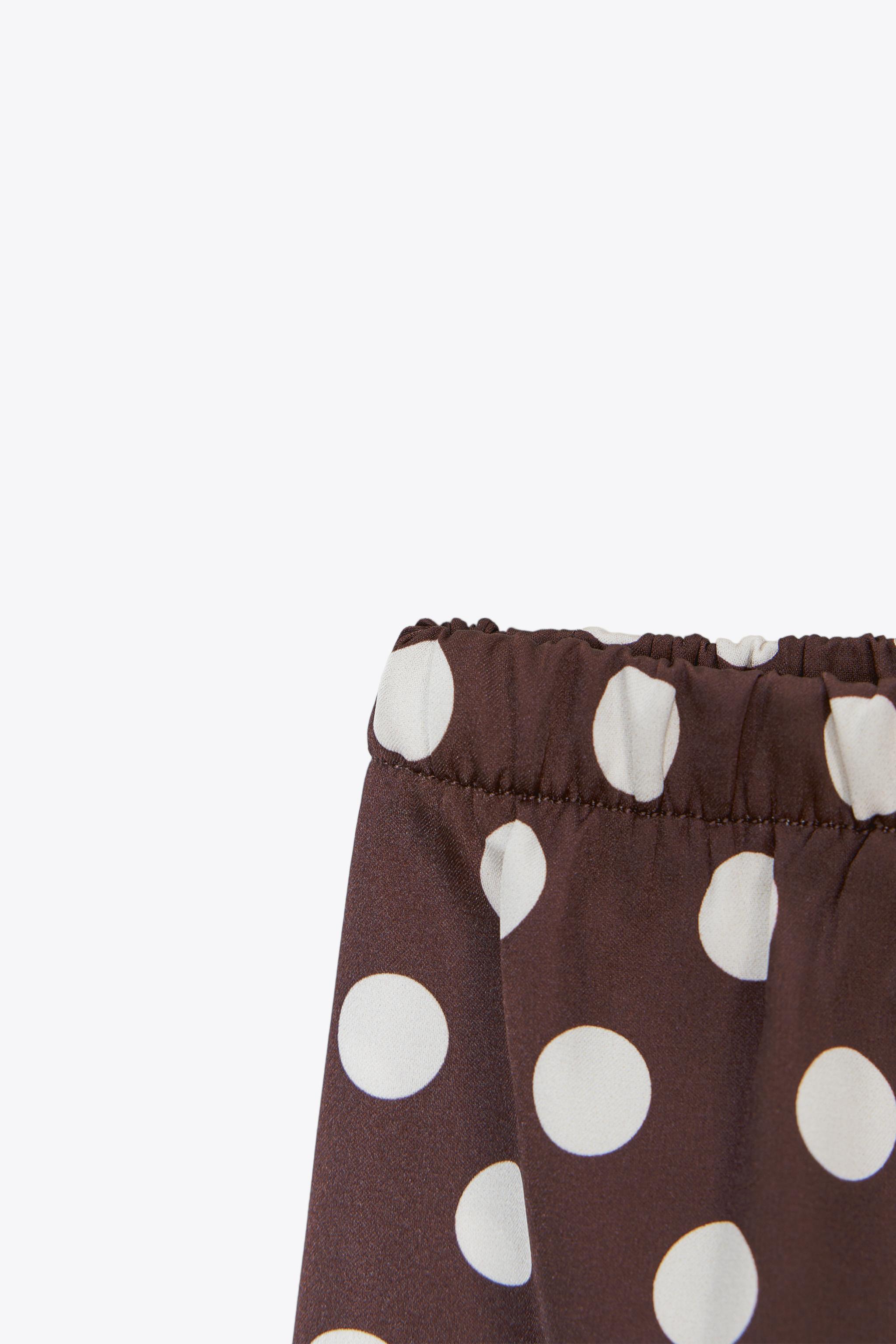 POLKA DOT MIDI SKIRT ZW COLLECTION