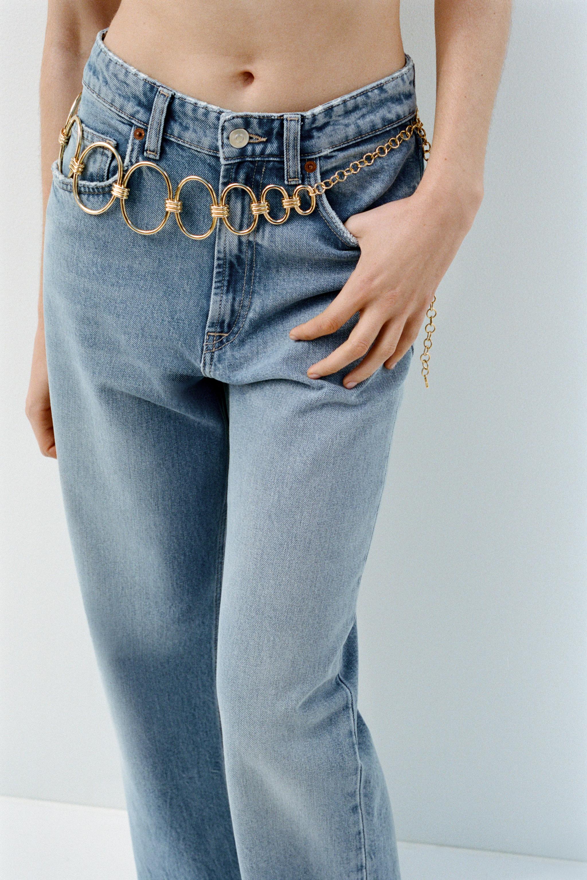 TRF HIGH RISE WIDE LEG JEANS