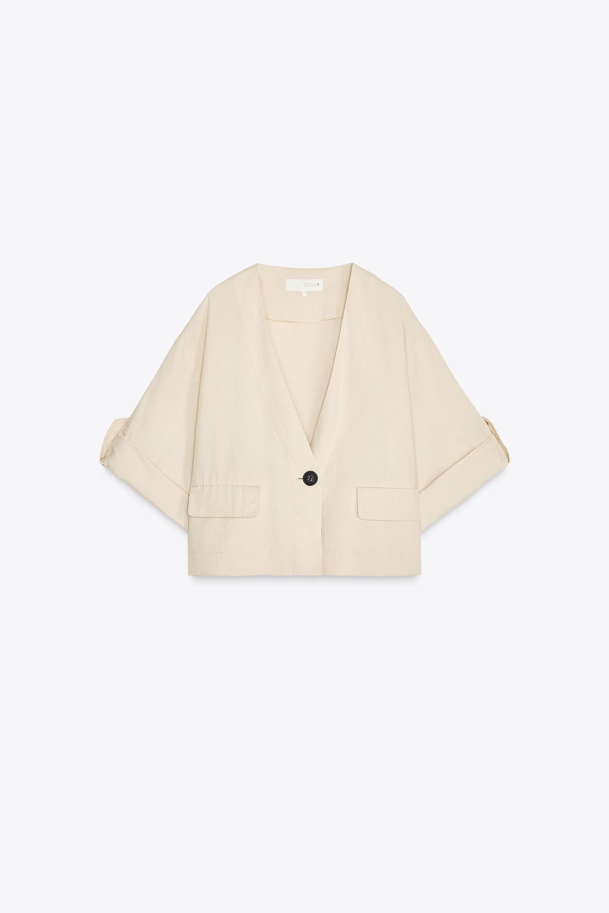 TURN-UP SLEEVE JACKET