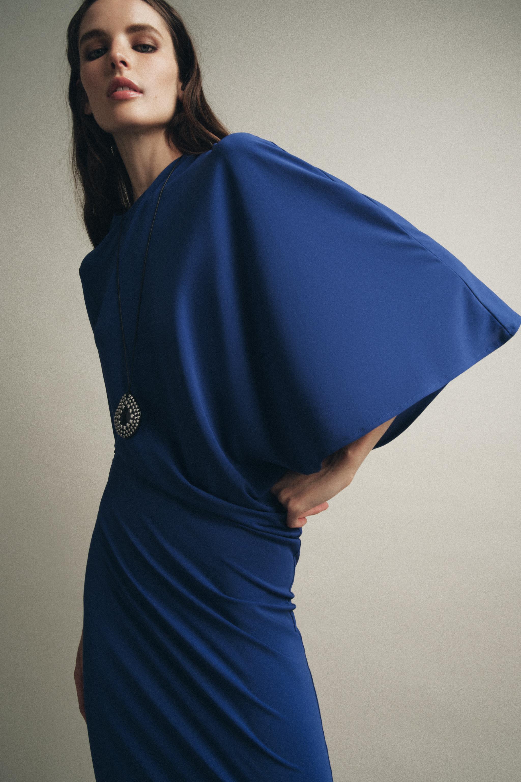 ASYMMETRIC MAXI DRESS