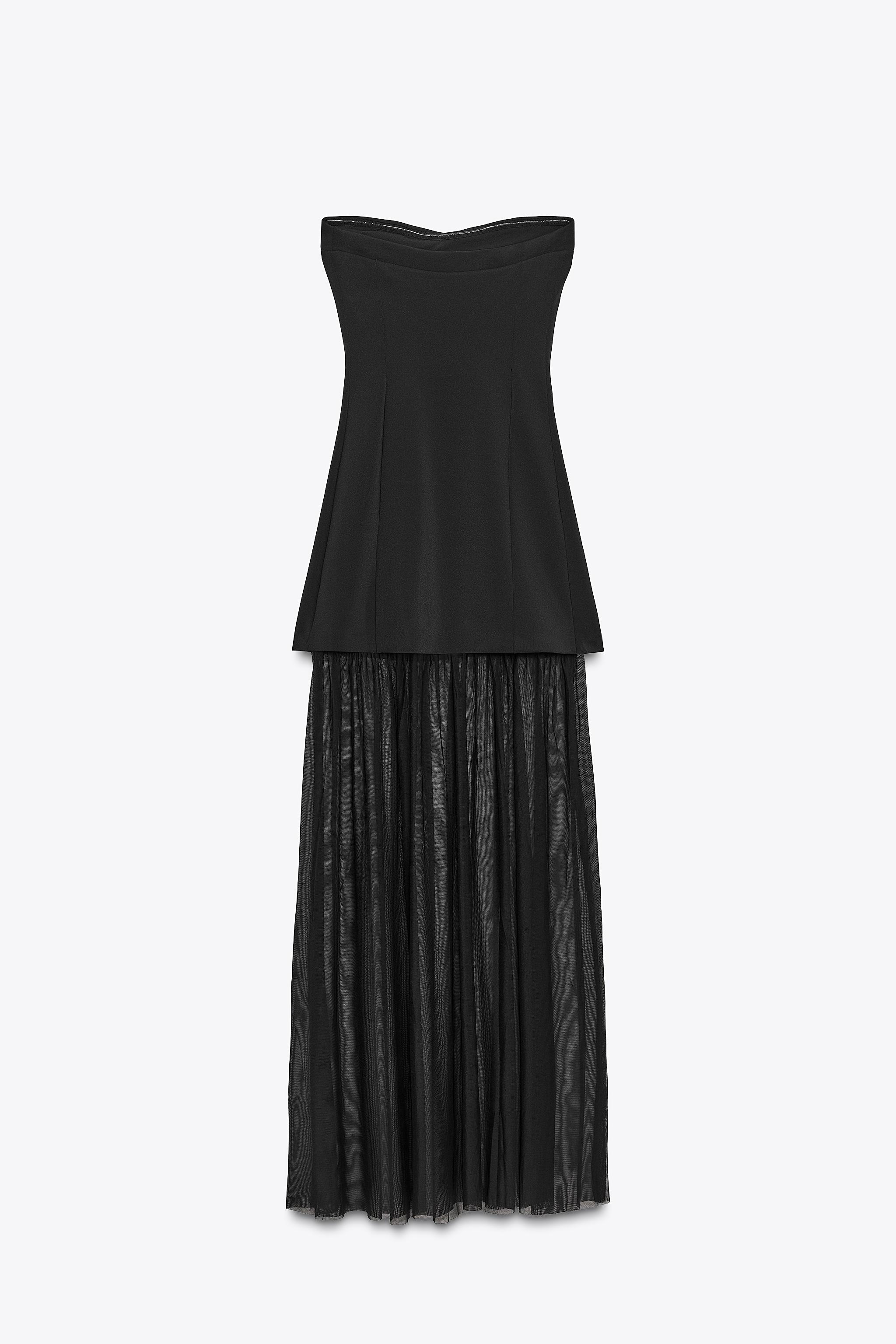 COMBINATION STRAPLESS DRESS