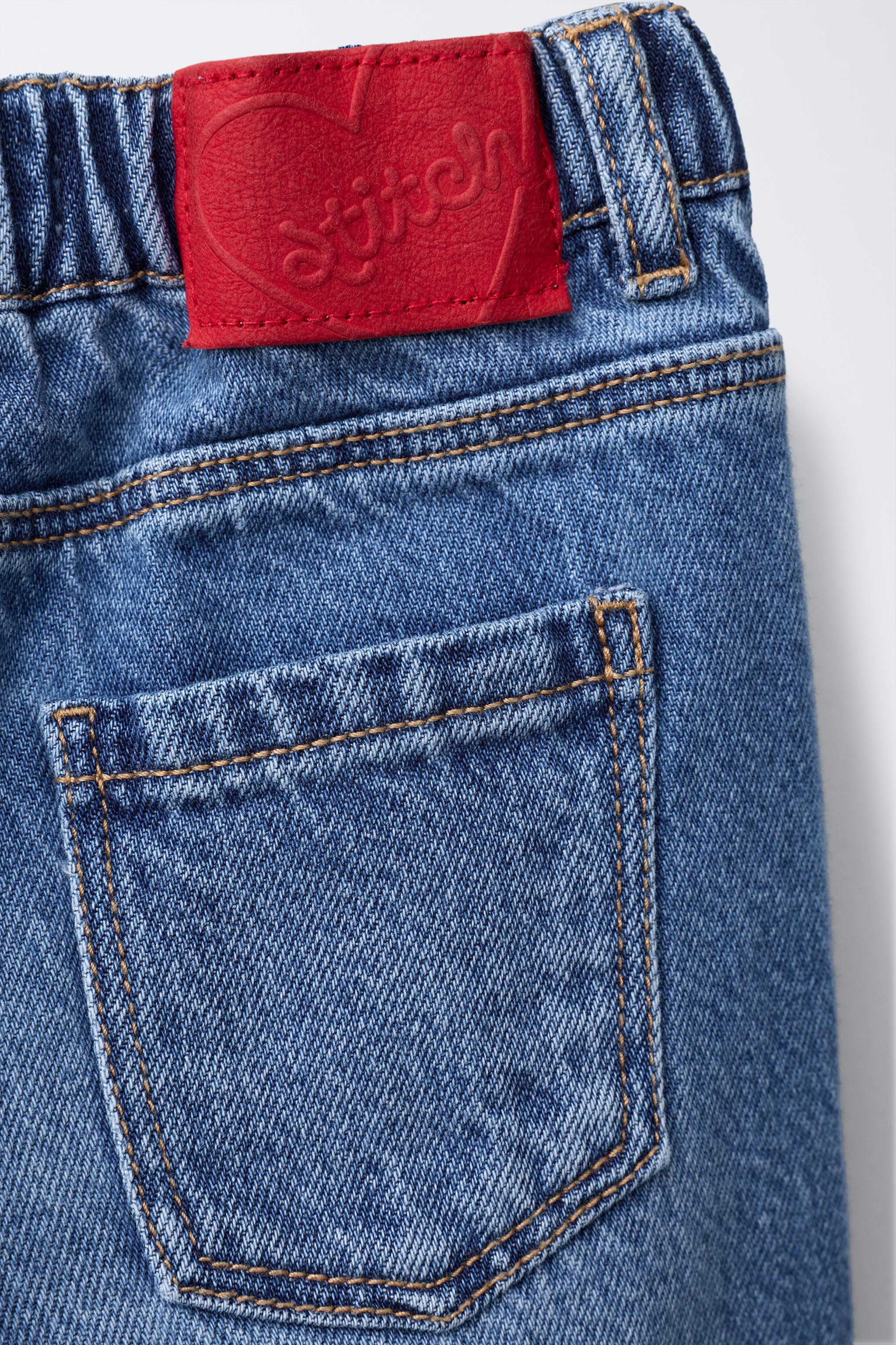 LILO & STITCH © DISNEY EMBROIDERED CULOTTE JEANS