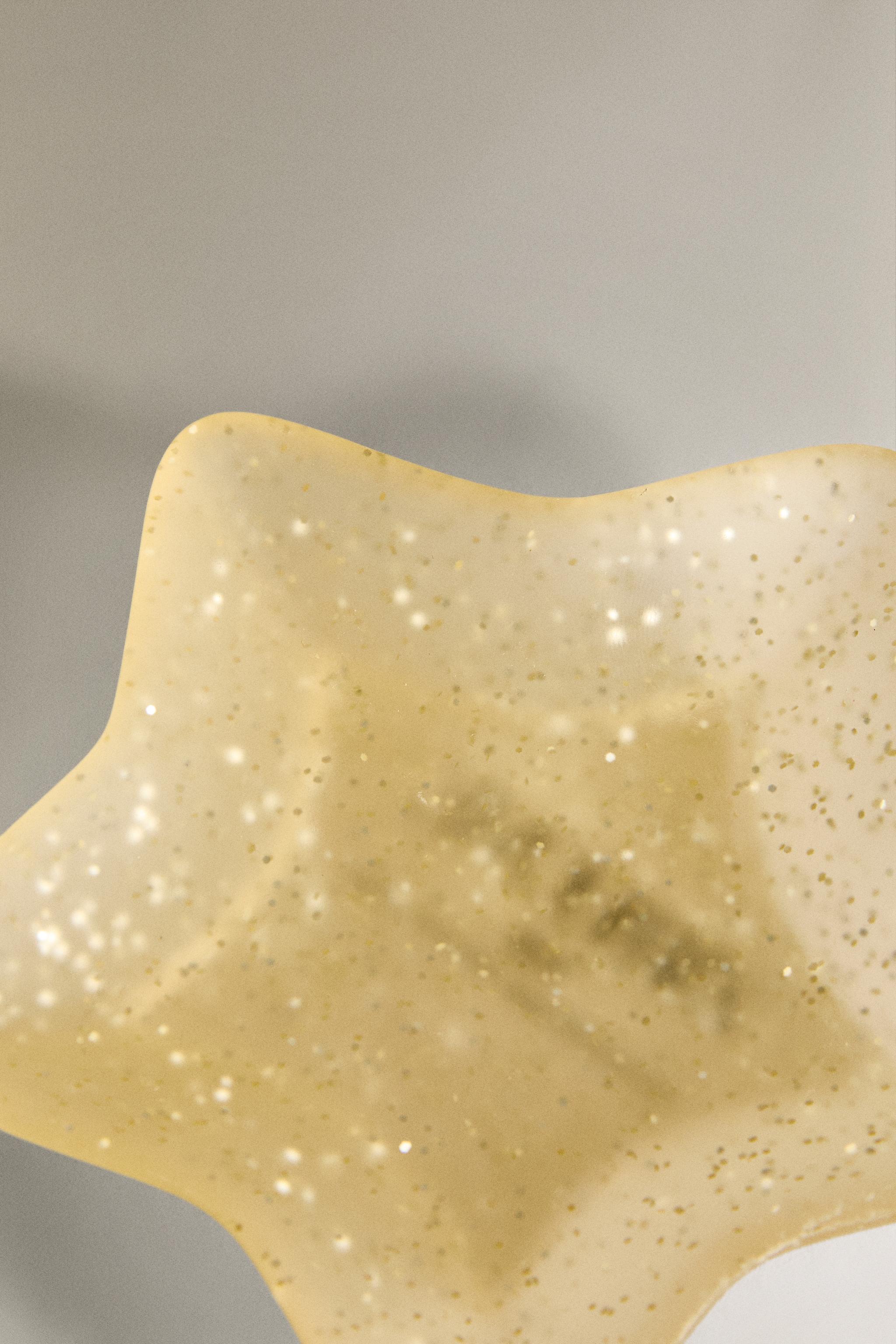 CHILDREN'S GLITTER STAR SOAP DISH