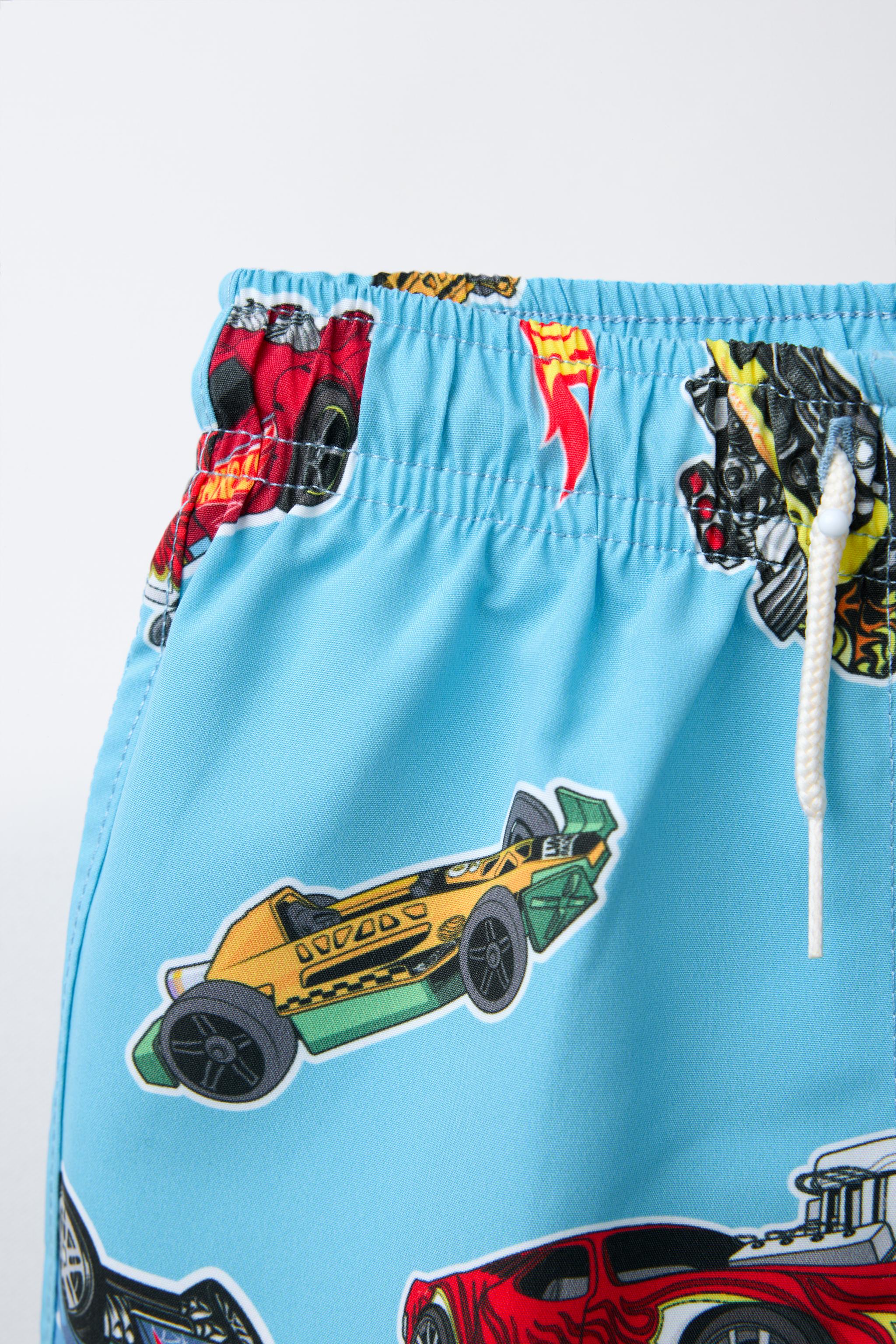 2-6 YEARS/ HOT WHEELS ™ MATTEL SWIM SHORTS