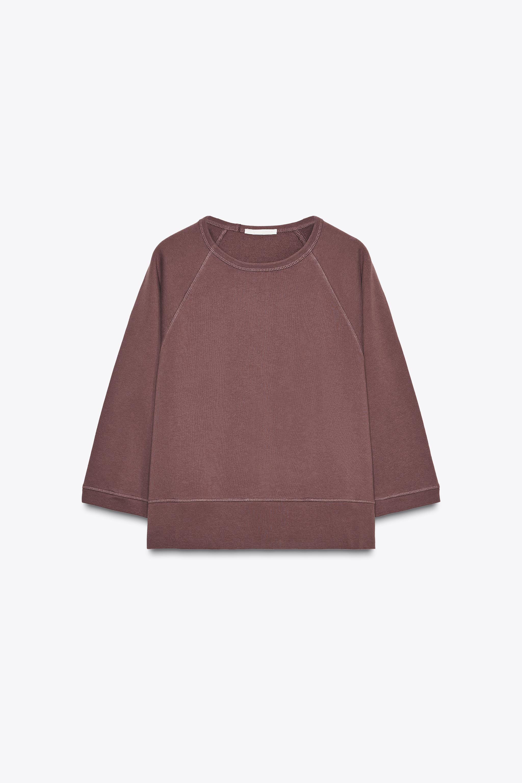 RAGLAN SLEEVE SWEATSHIRT