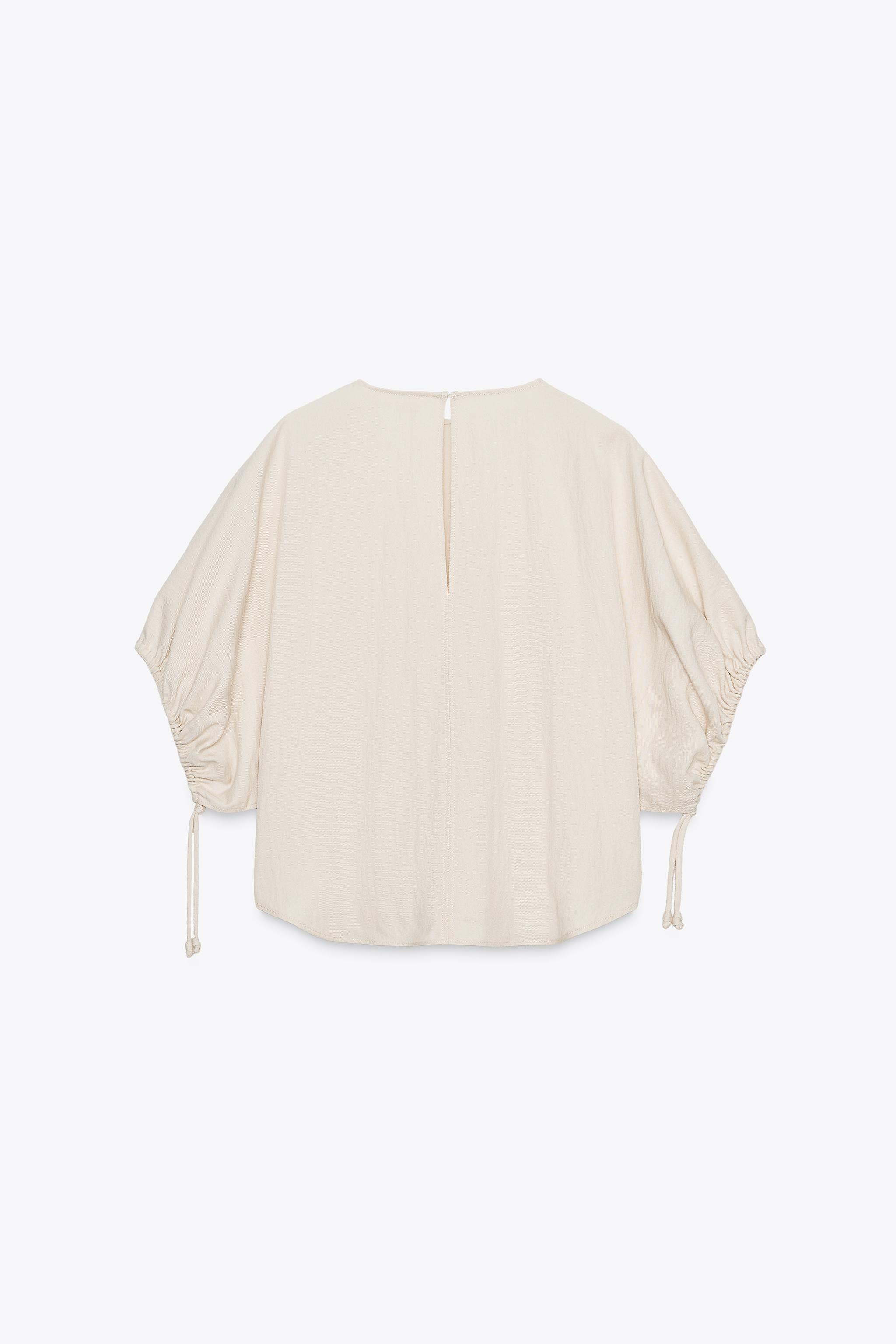 ZW COLLECTION PUFF SLEEVE BLOUSE