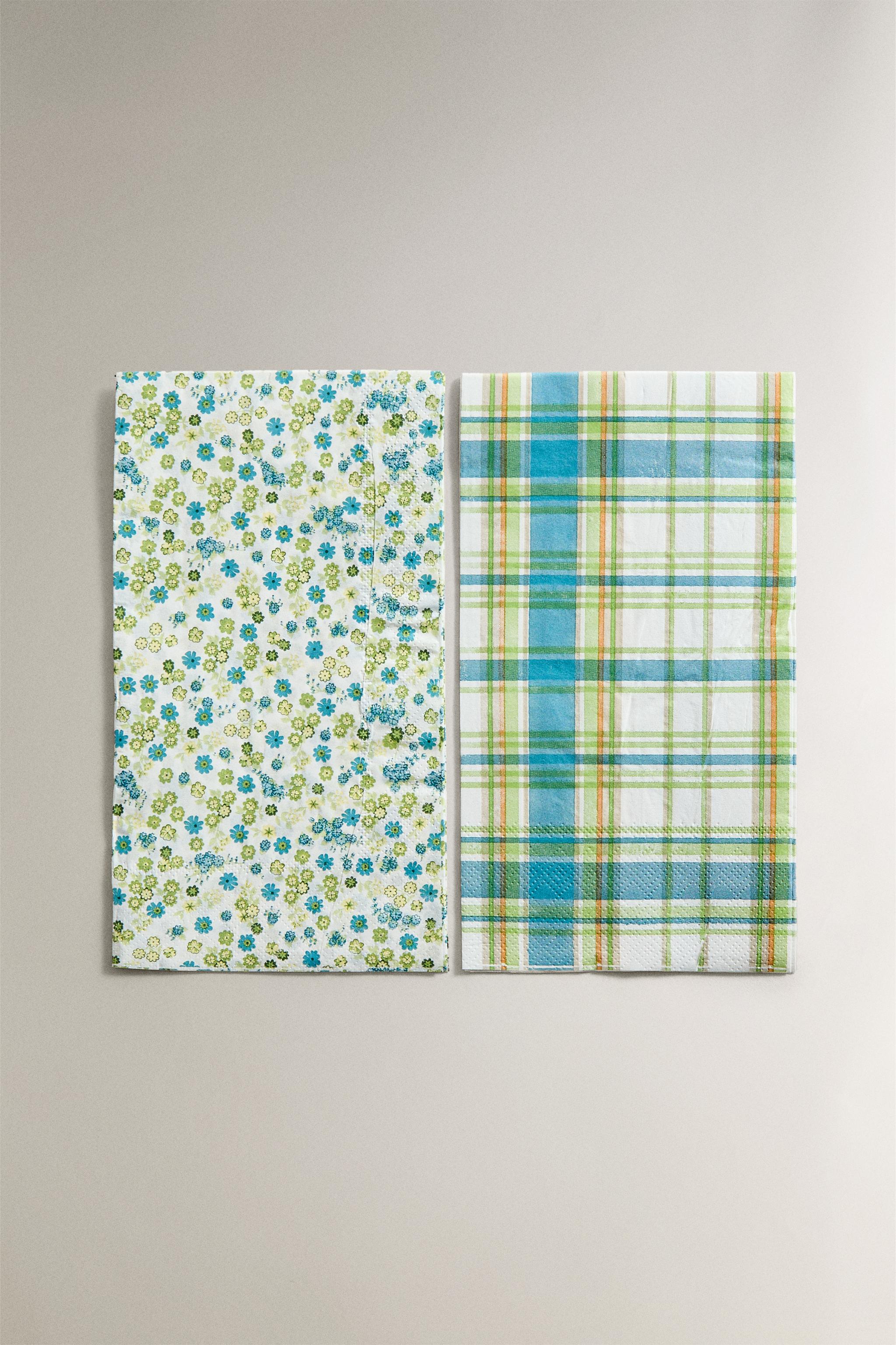 SET OF PRINTED PAPER NAPKINS (SET OF 30)