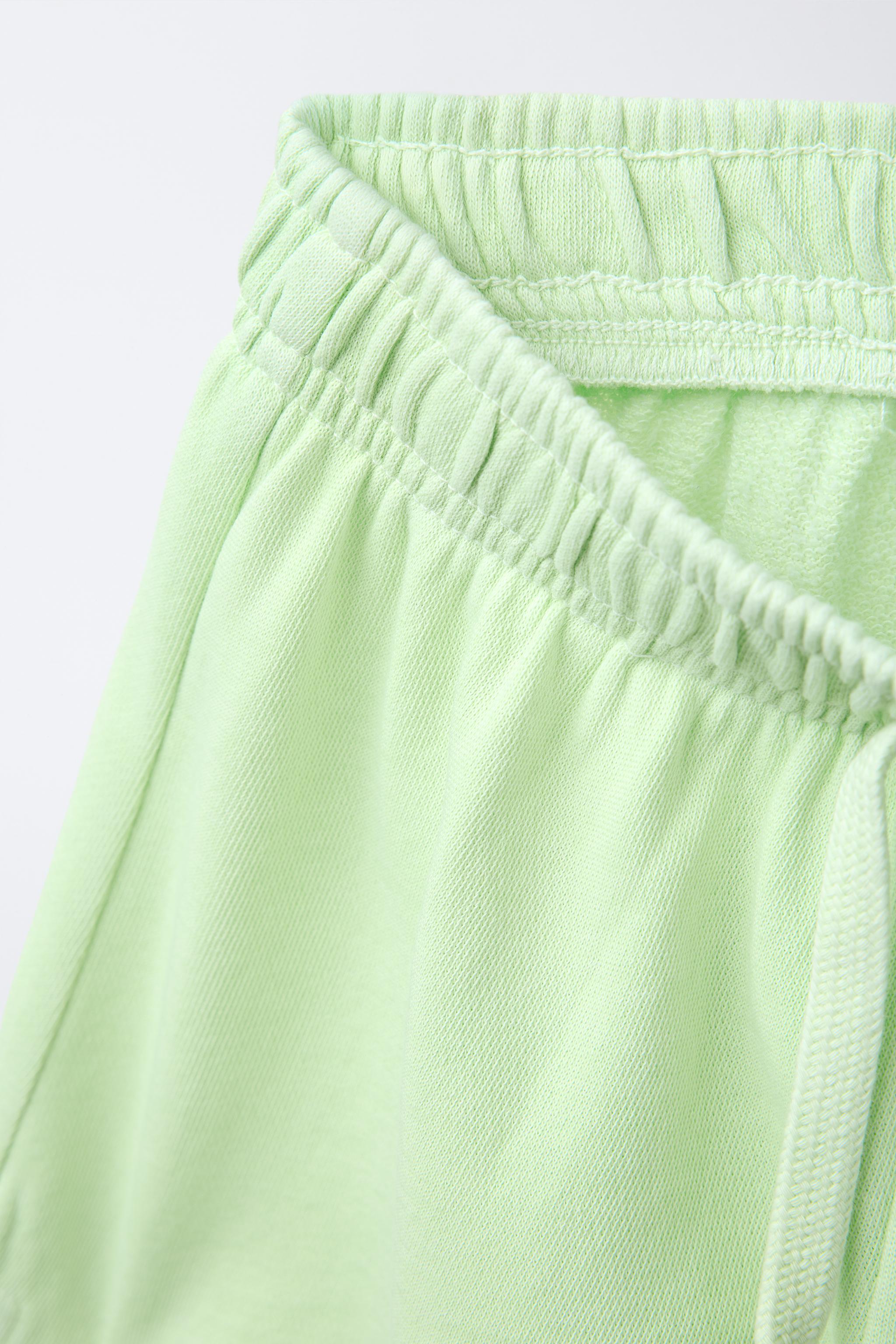 TEXT SWEATSHIRT AND BERMUDA SET