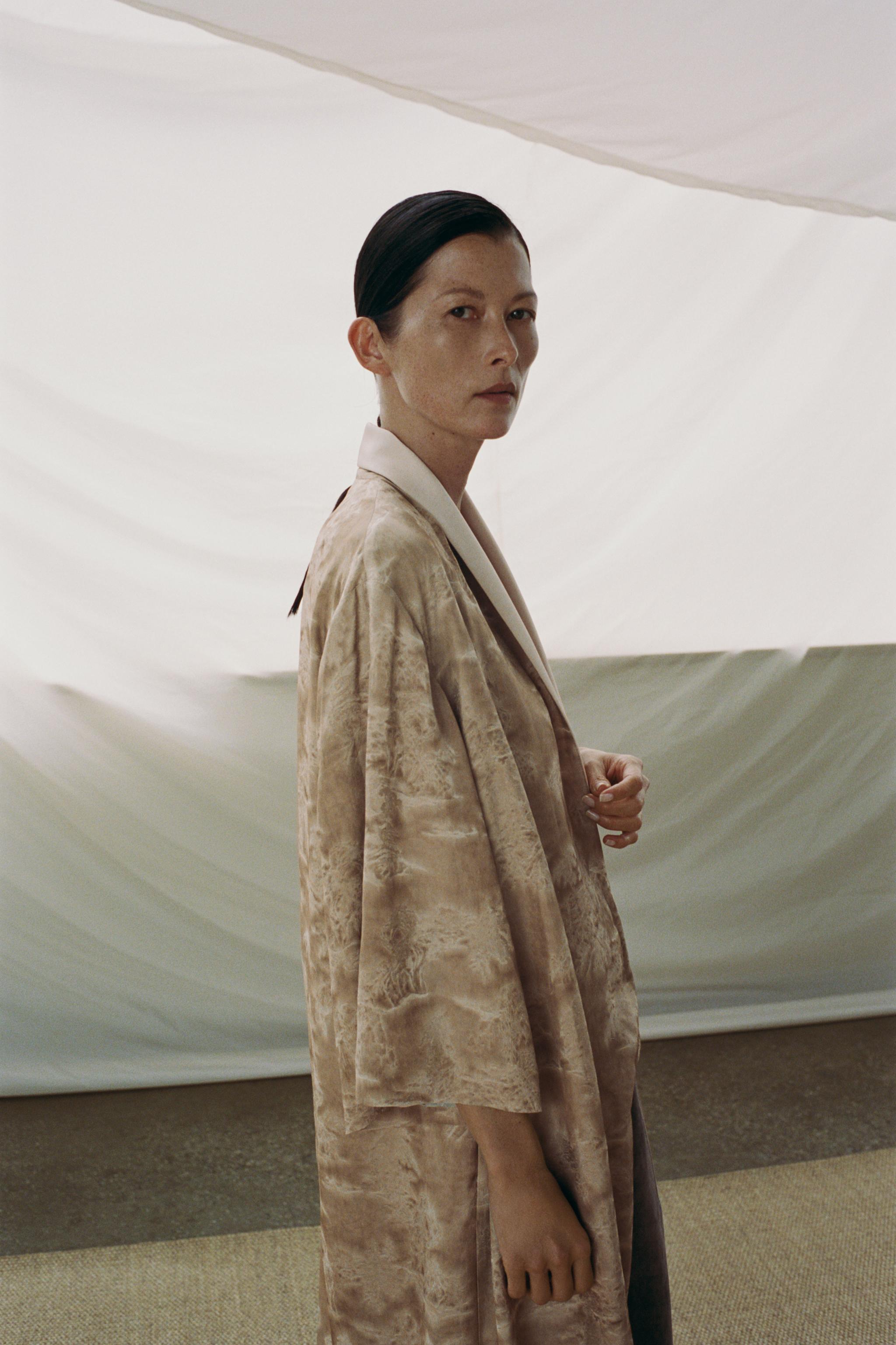 ZW COLLECTION PRINTED COAT