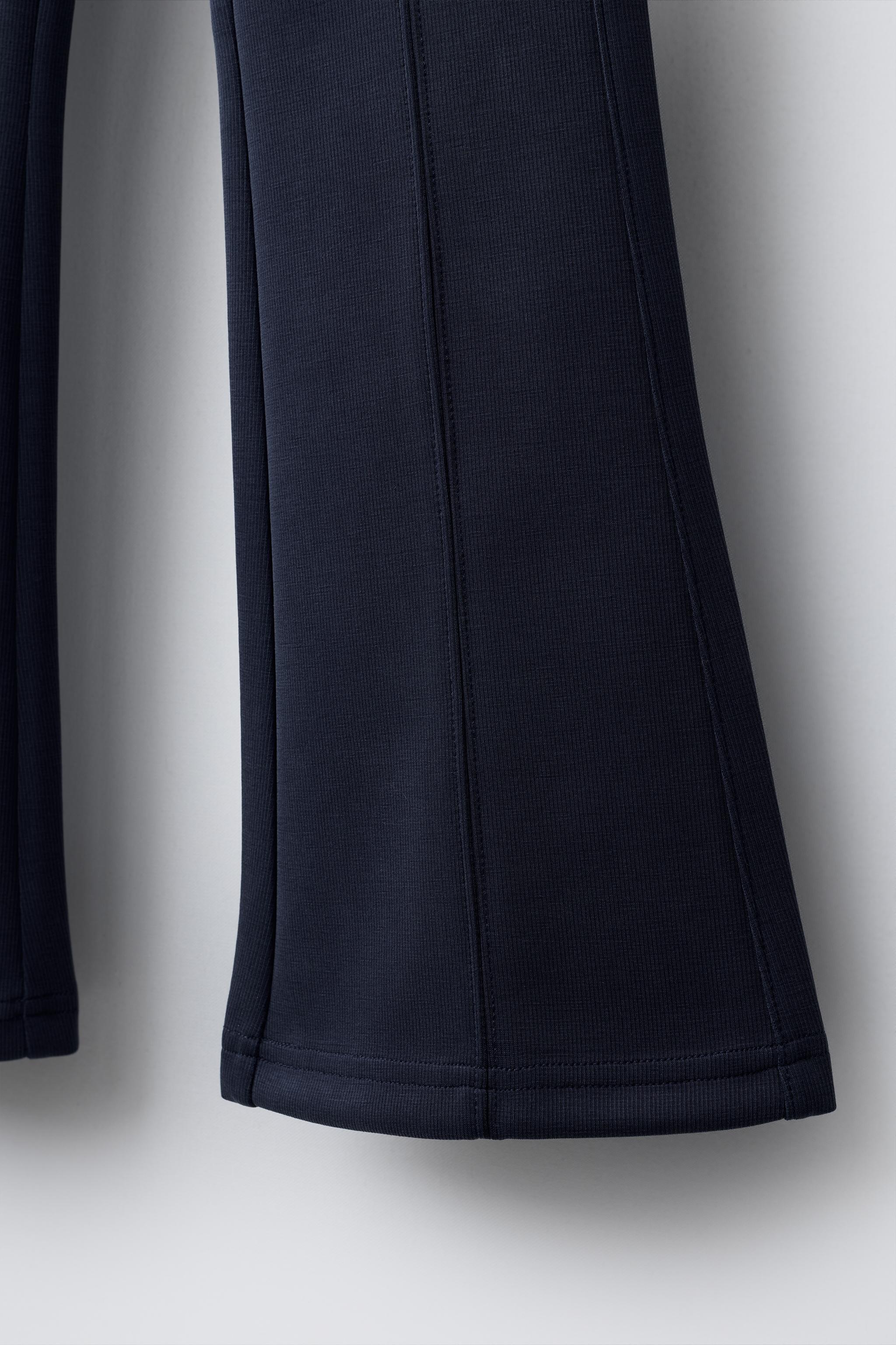 SEAM DETAIL FLARE PANTS