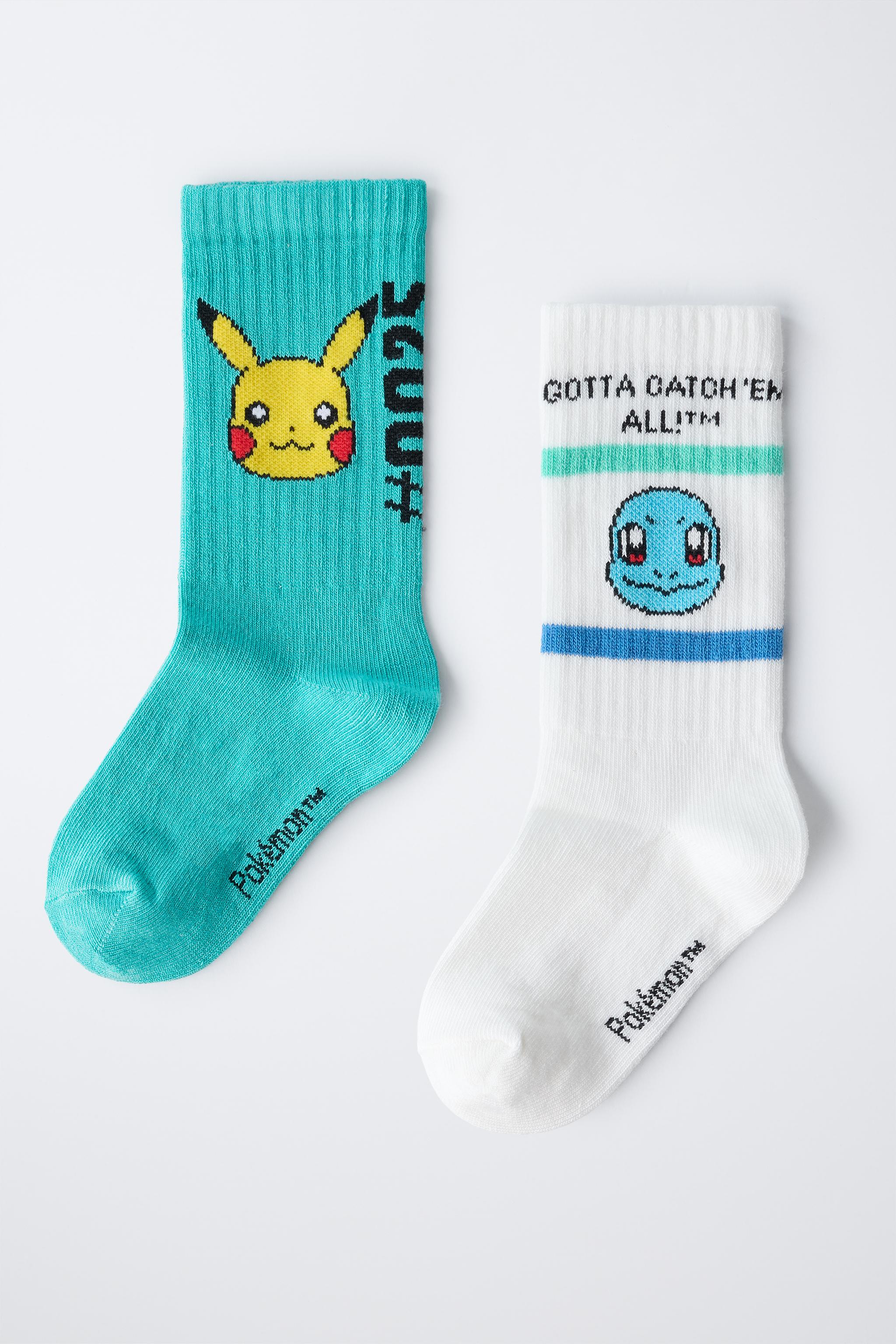 AGES 4-14 / TWO-PACK OF PIKACHU POKÉMON ™ SOCKS
