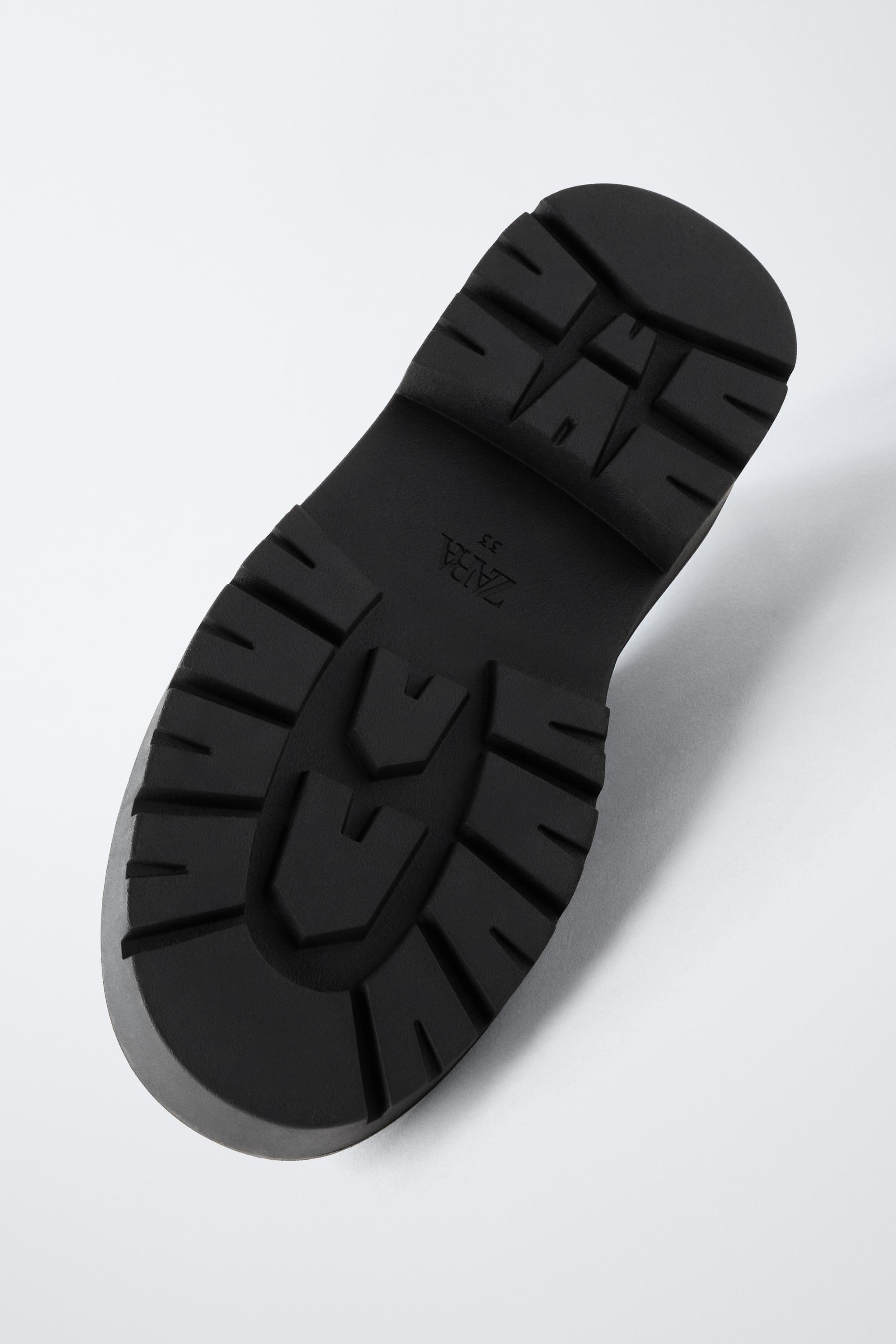 PATENT FINISH T-BAR SHOES