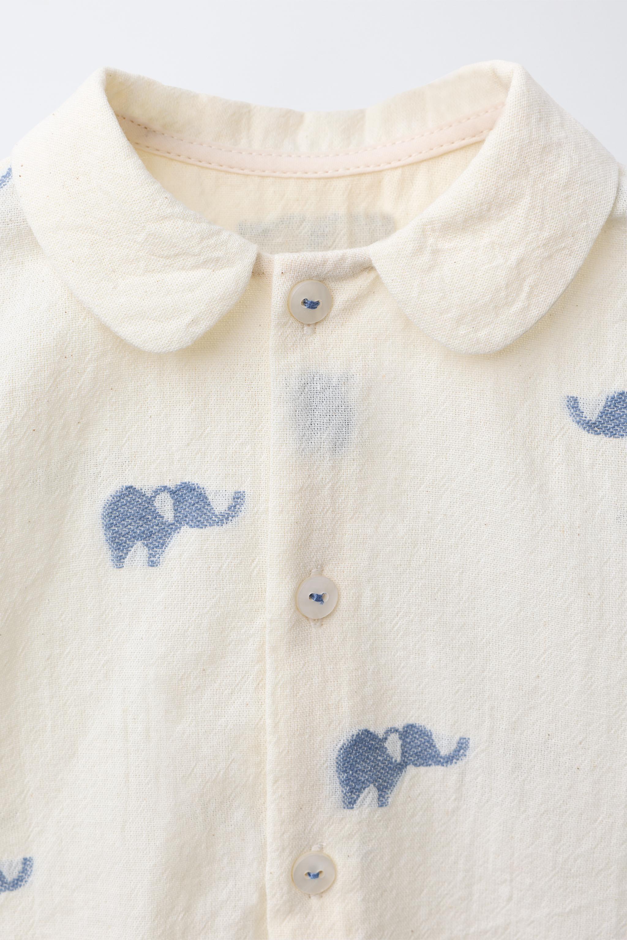 ELEPHANT JACQUARD SHIRT
