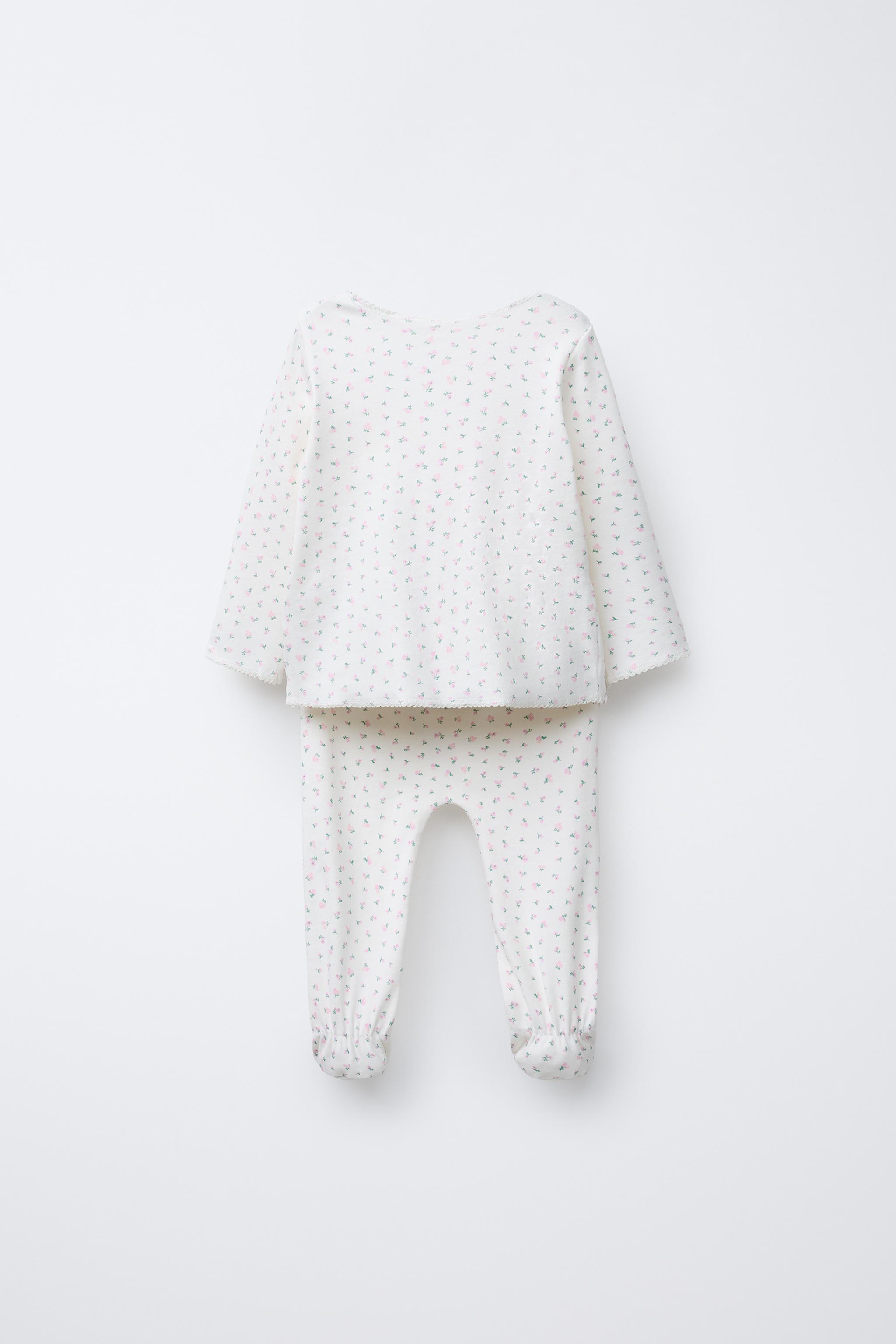 FLORAL T-SHIRT AND LEGGINGS SET